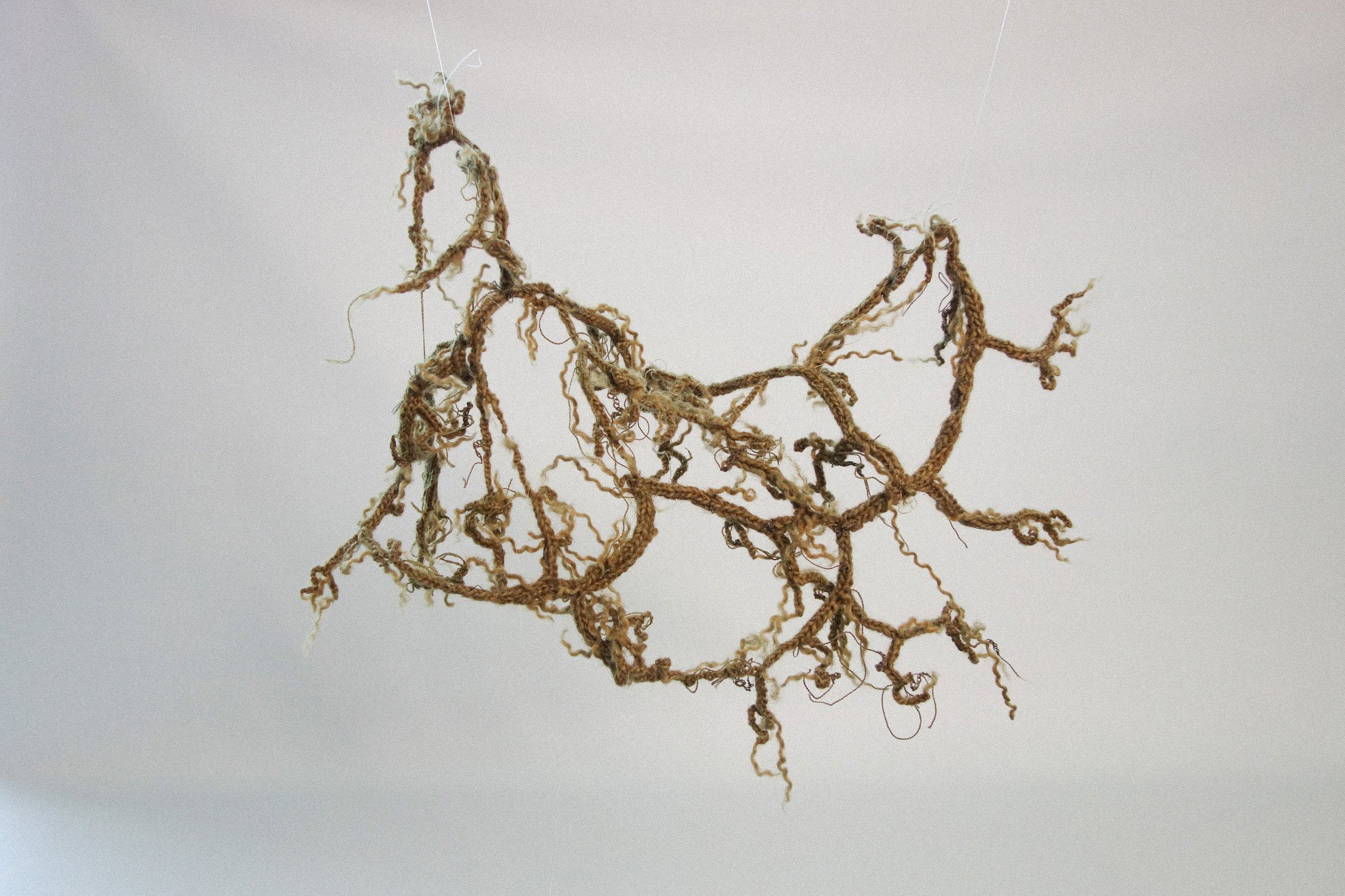 Alberte Bager: Rødder, 2025. Foto: Spinderihallerne.