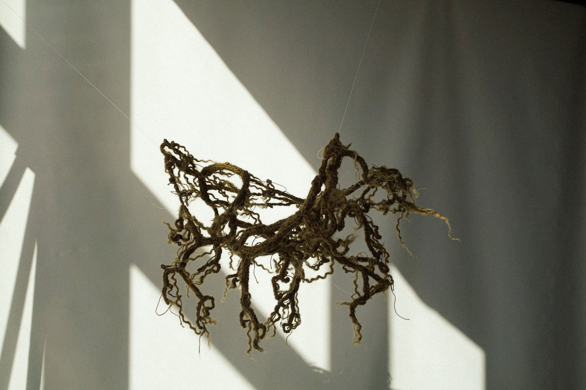 Alberte Bager: Rødder, 2025. Foto: Spinderihallerne.