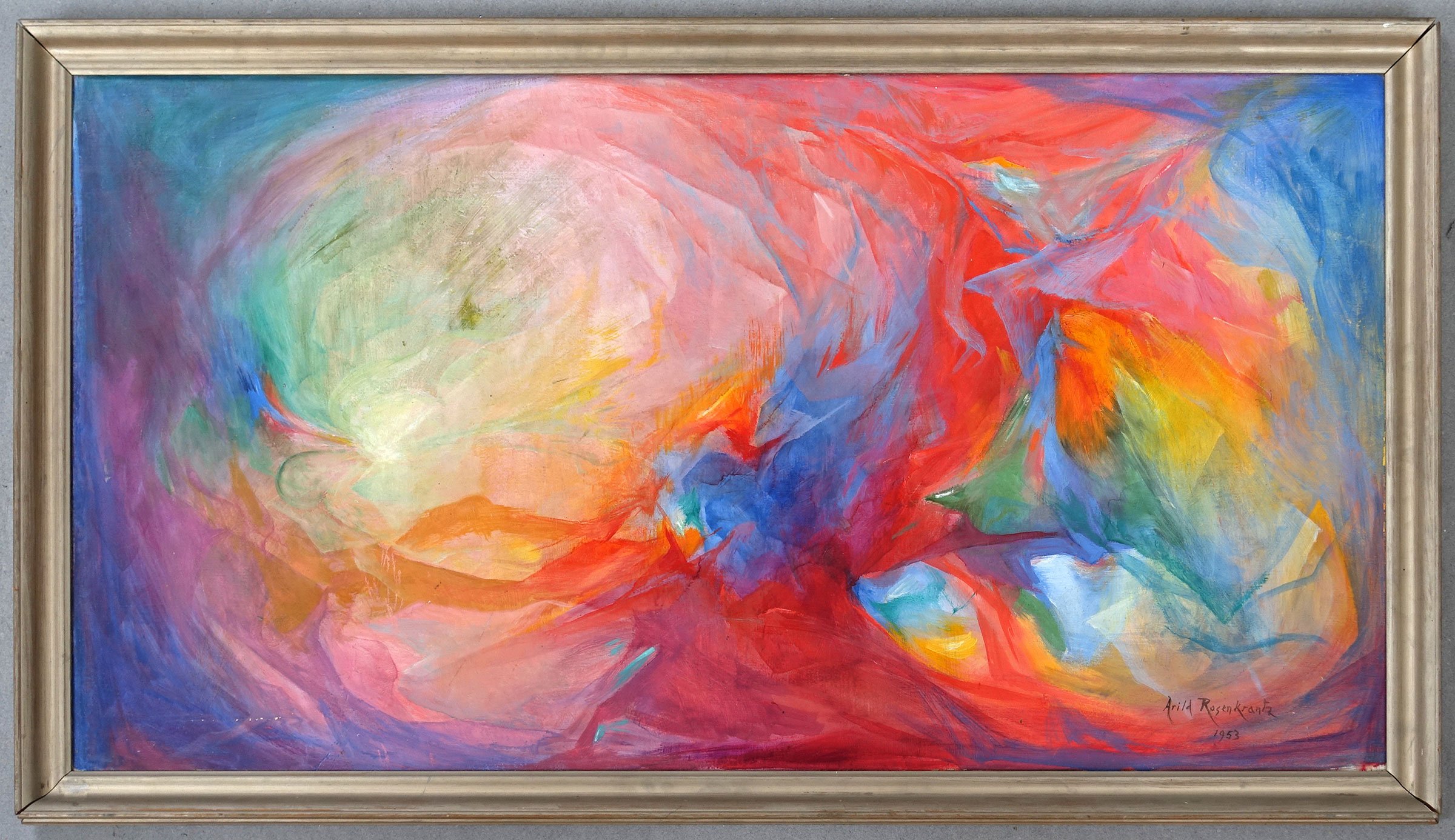 Arild Rosenkratz: <i>Farverytmer</i>, 1953. Foto: Rudi Hass.