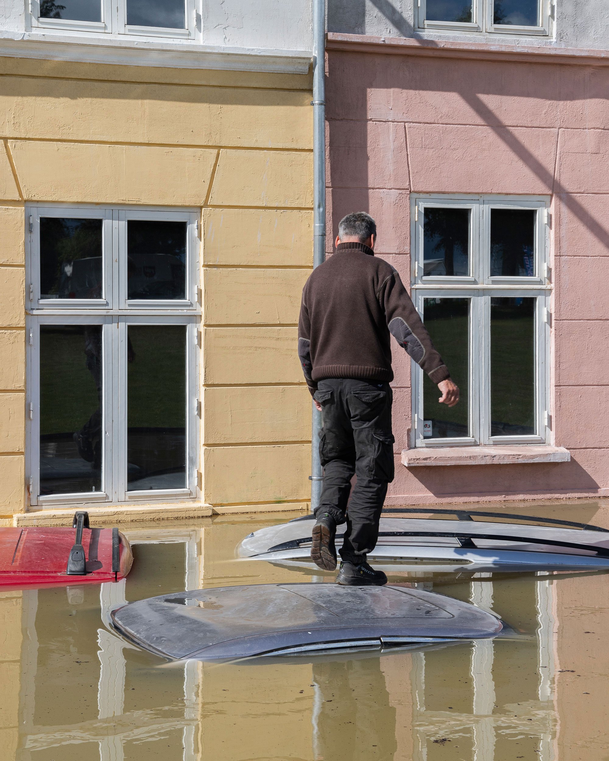 Kåre Frang: <i>Portraits of Overwhelm</i>, 2024. Heartland Festival. Foto: Kåre Frang