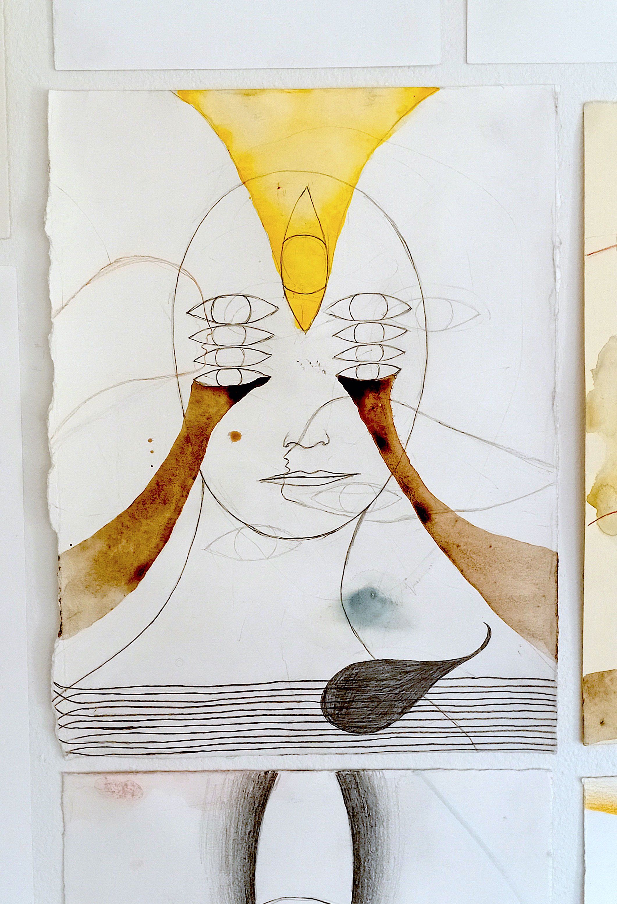 Fra udstillingen <i>Knus glasset og fald ind i glaspusterens ånde</i>. Foto: Ole Bak Jakobsen.