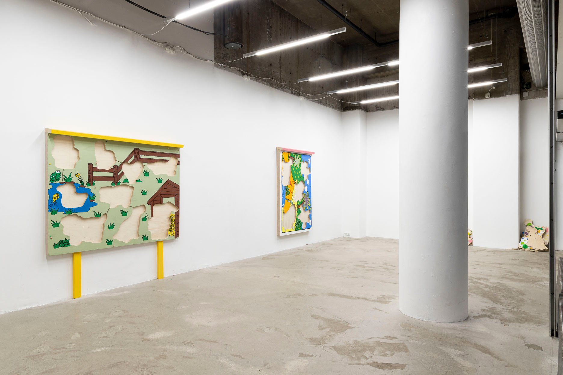 View fra udstillingen <i>Landscapes of Doubt</i> på inter.pblc i 2022. Foto: Kåre Frang / Inter.Pblc