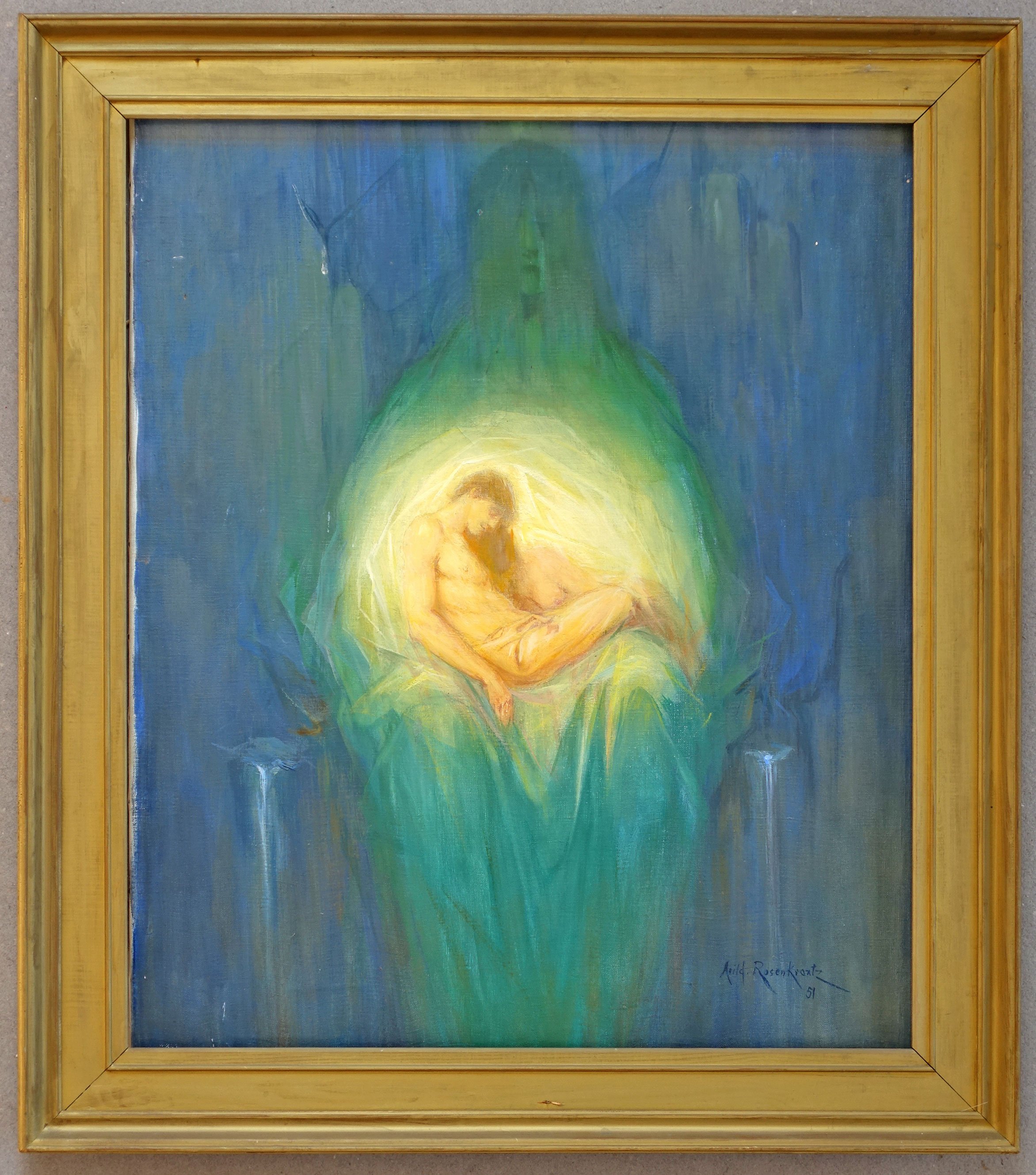 Arild Rosenkrantz: I livets skød, 1951. Foto: Rudi Hass.