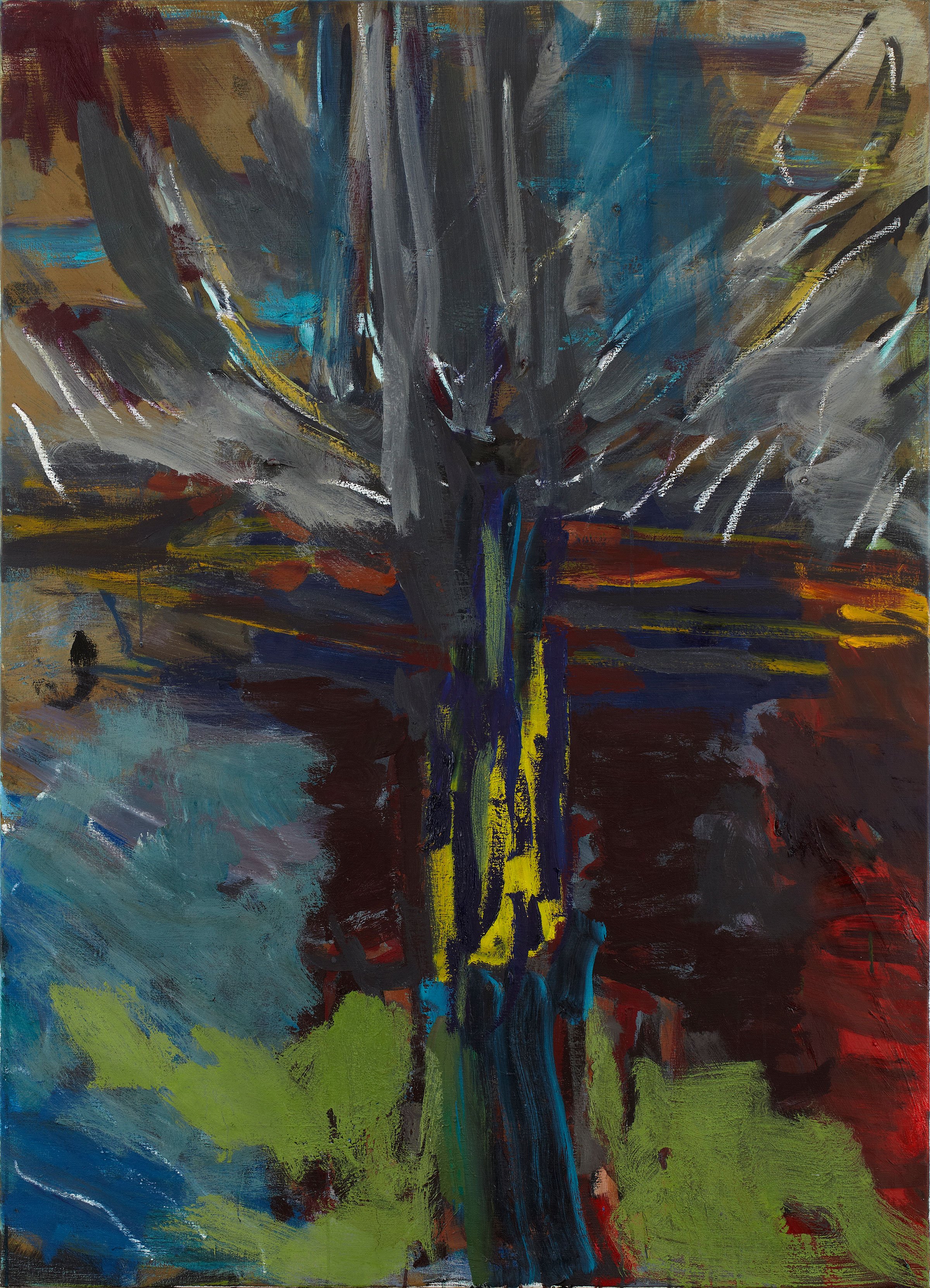 Per Kirkeby: Untitled, 2011. Foto: Galleri Bo Bjerggaard.