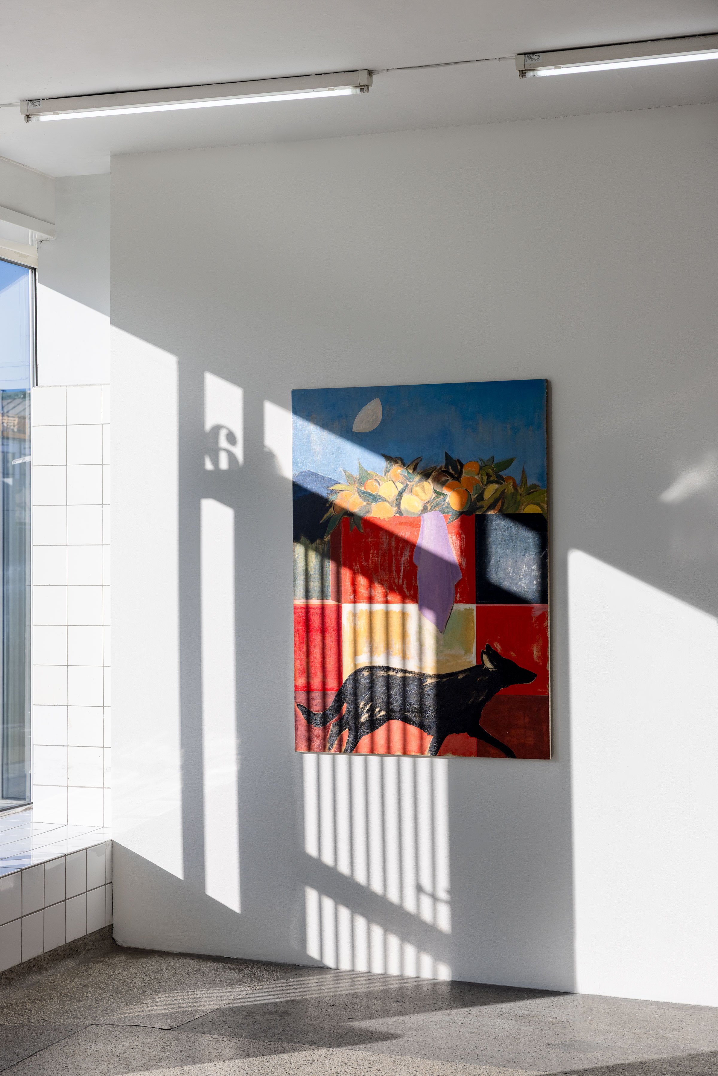 View fra Sven Sandbergs <i>Beneath What Skies</i>. Foto: V1 SALON.