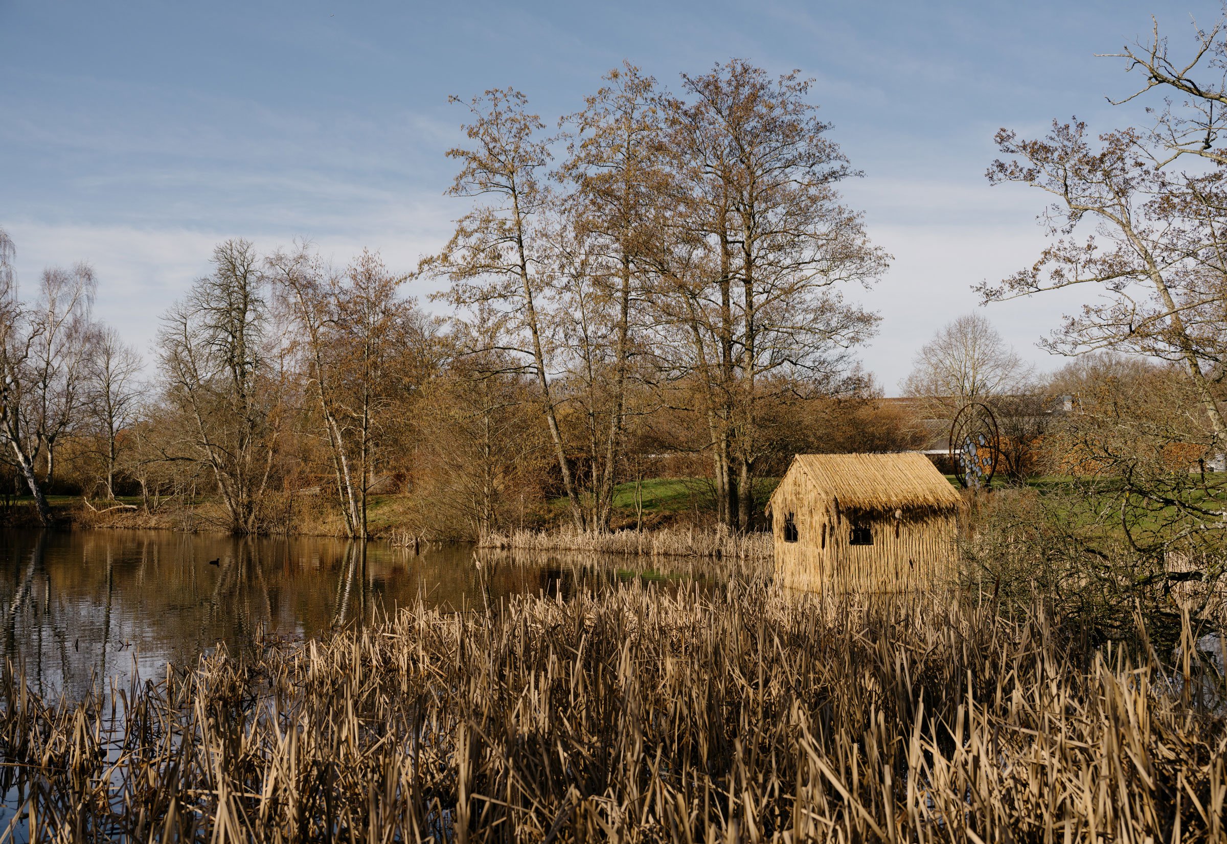 Olivia Rode Hvass: She listens but she can’t speak på udstillingen Et stjernehus uden sol, Museet for samtidskunst. Foto: David Stjernholm