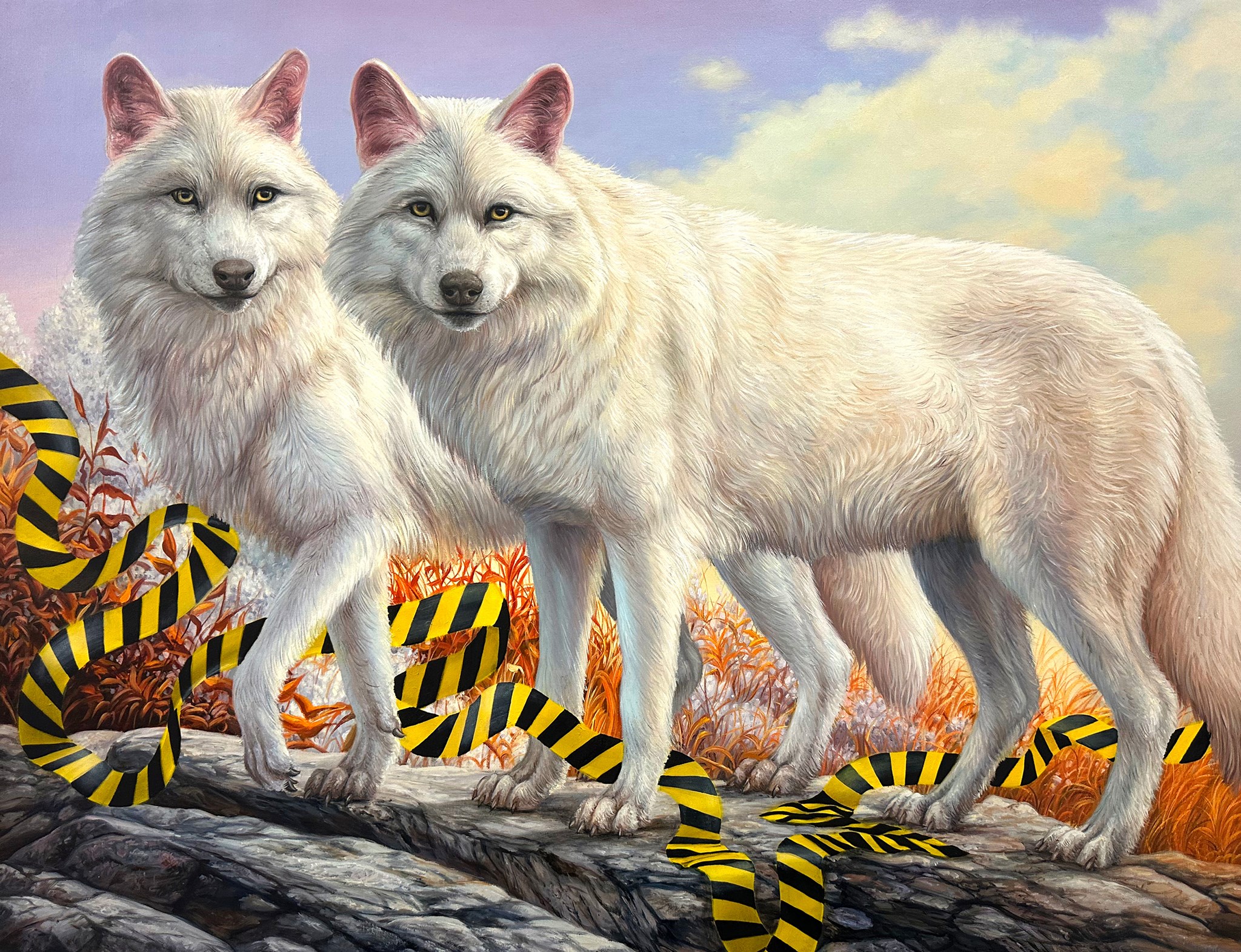 Angela Gram: <i>Romulus and Remus</i>, 2026. Foto: Gallery Poulsen