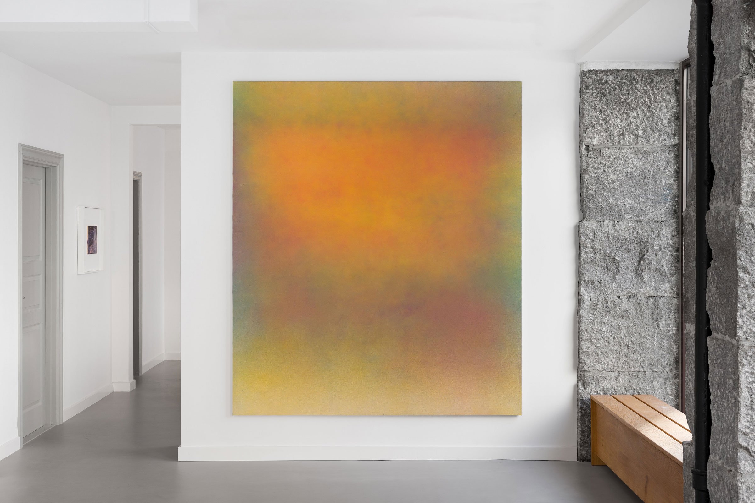 Birk Bjørlo: <i>Akt l</i>, 2016-26 fra udstillingen <i>Waste Land</i> på Brigade Gallery. Foto: Mikkel Kaldal