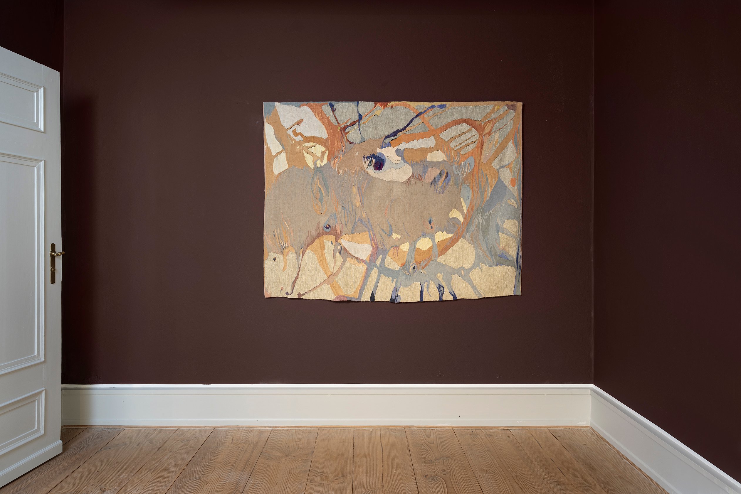 Inge Bjørn: <i>Marskhimmel</i>, 1971-1972. Fra udstillingen <i>Intuition Revolution</i> på Sophienholm. Foto Jan Søndergaard 