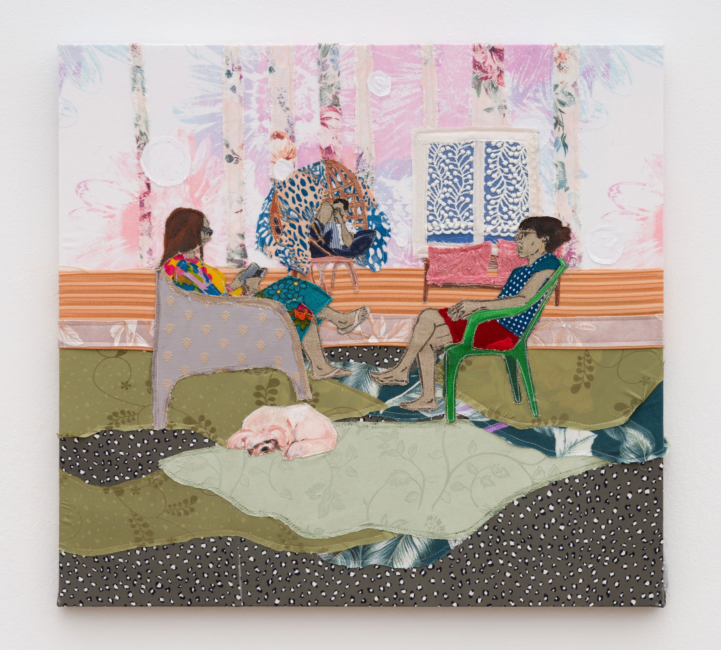 View fra udstillingen <i>Pani, so tradeł / Water that Wanders</i> af Małgorzata Mirga-Tas. Foto: David Stjernholm.