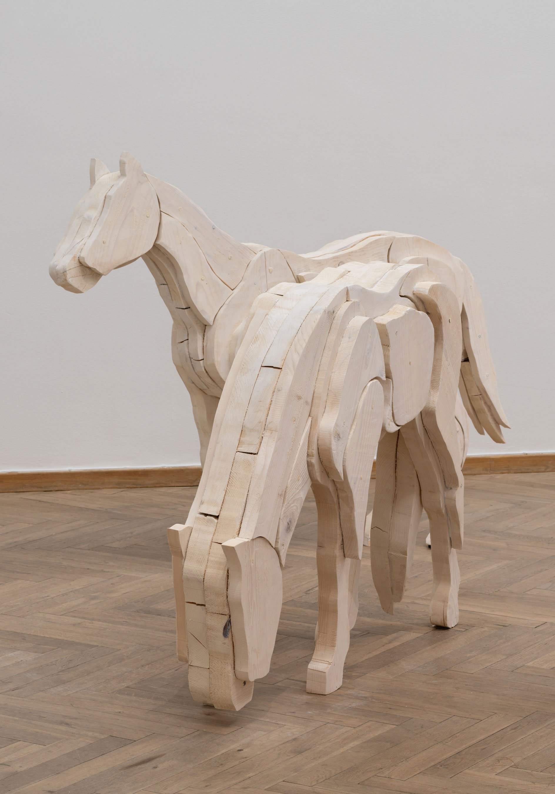 View fra udstillingen <i>Pani, so tradeł / Water that Wanders</i> af Małgorzata Mirga-Tas. Foto: David Stjernholm.