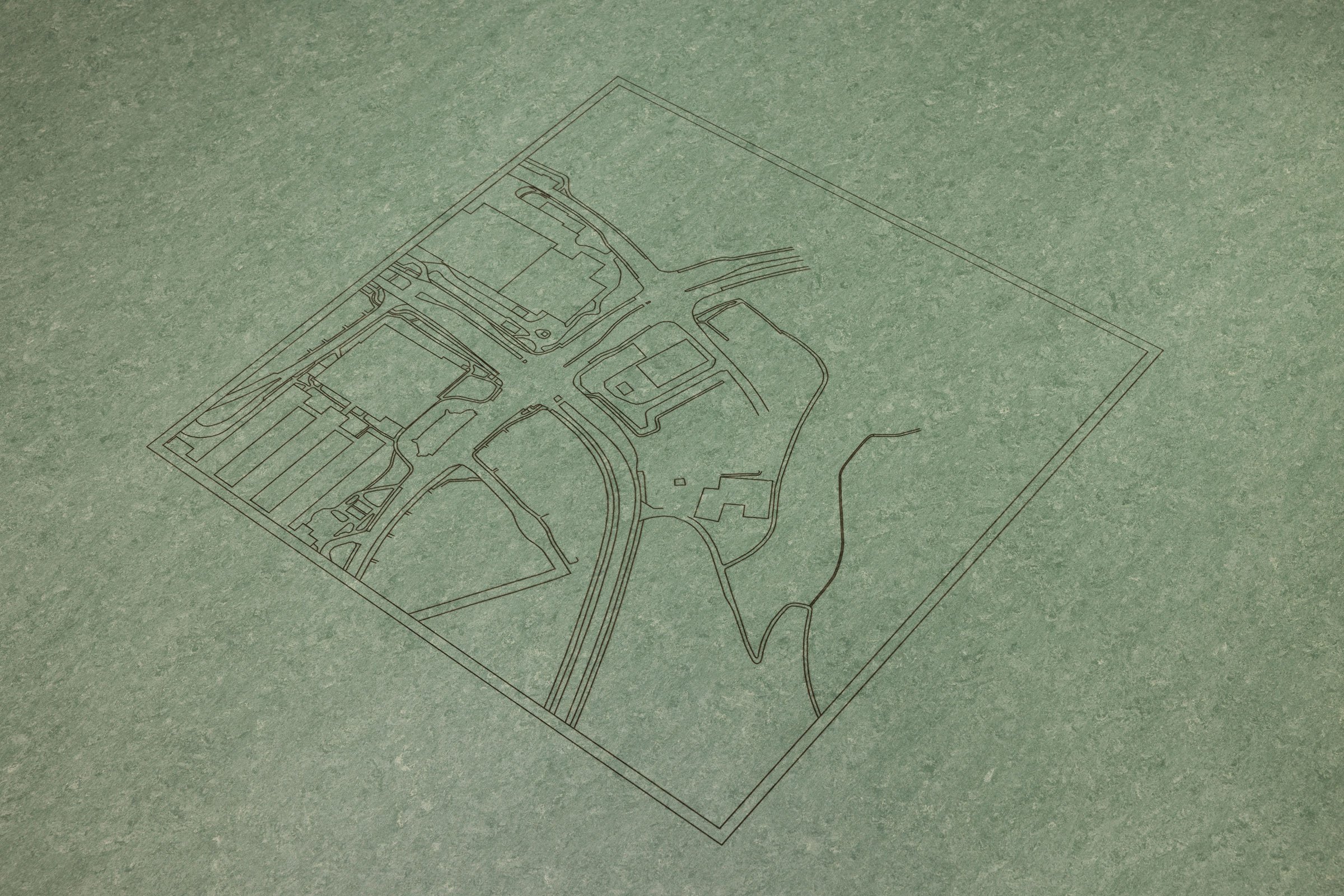 View fra udstillingen <i>Rest and Routine – Duet for Sanatorium and Modern Hospital</i>. Foto: Mads Holm.