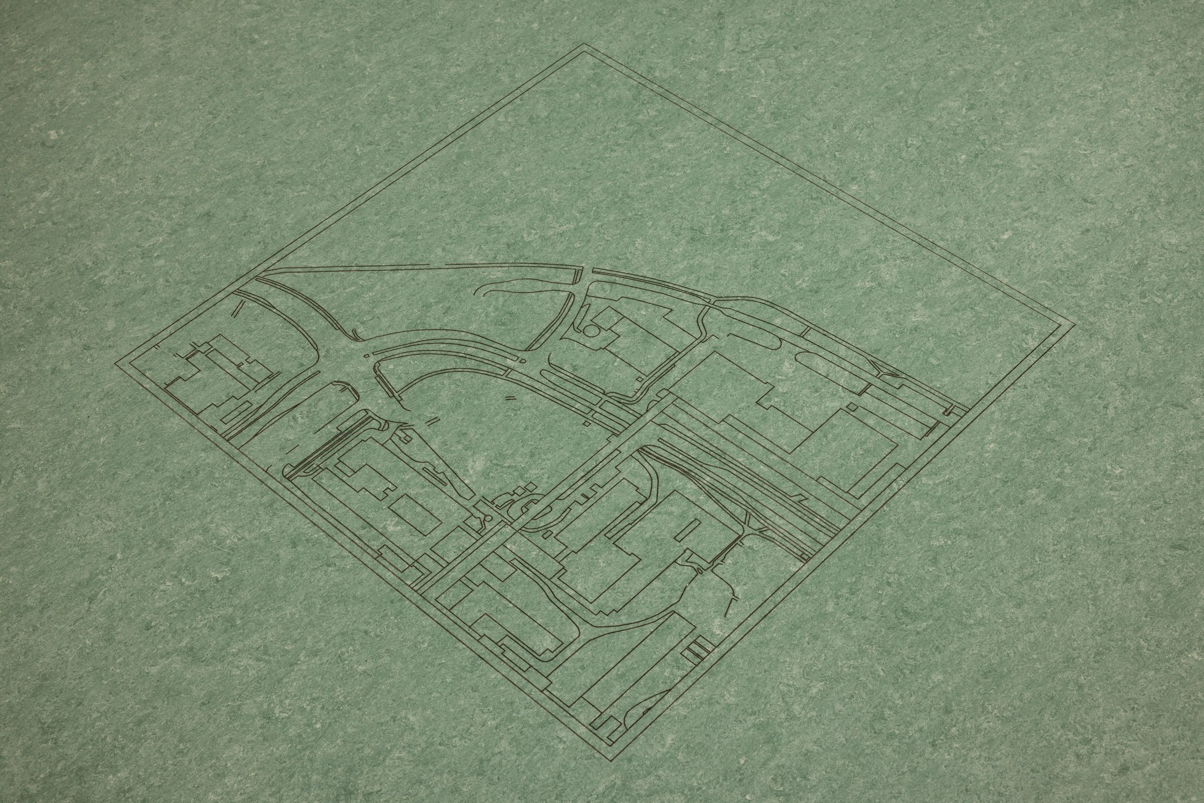 View fra udstillingen <i>Rest and Routine – Duet for Sanatorium and Modern Hospital</i>. Foto: Mads Holm.