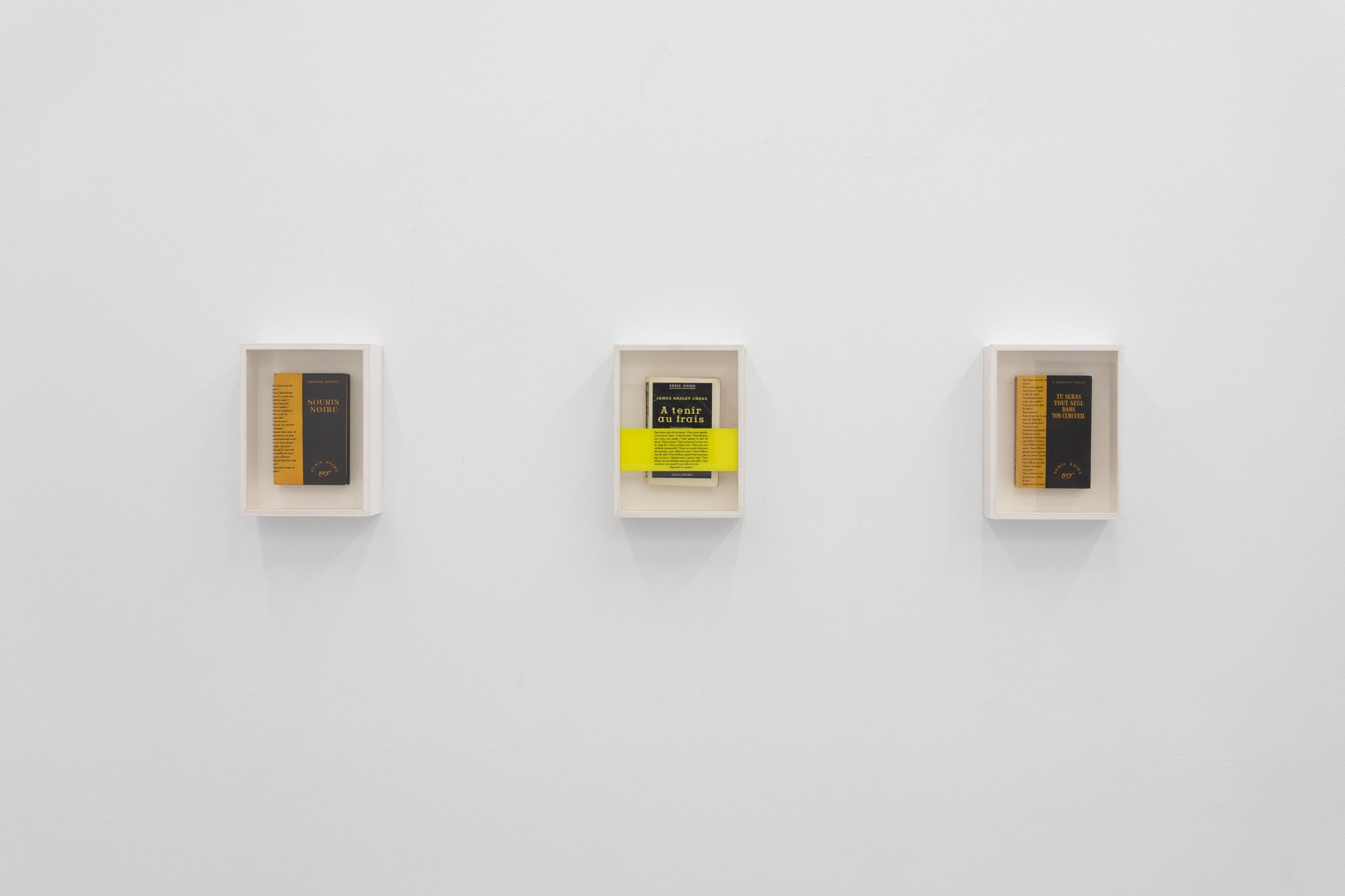 Installationsview. Foto: Wilson Saplana Gallery.