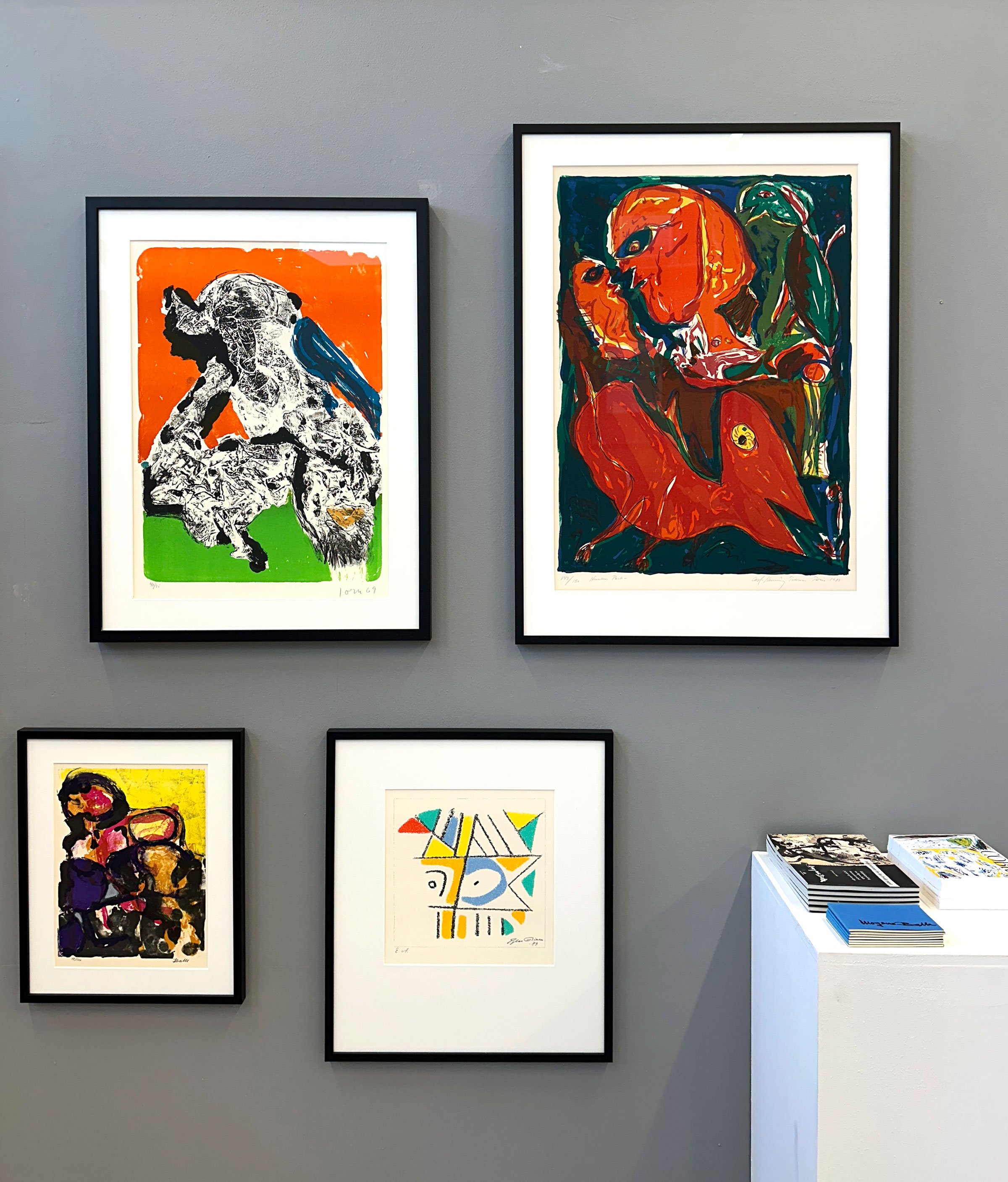 View fra udstillingen <i>COBRA</i>. Foto: Atelier Clot.