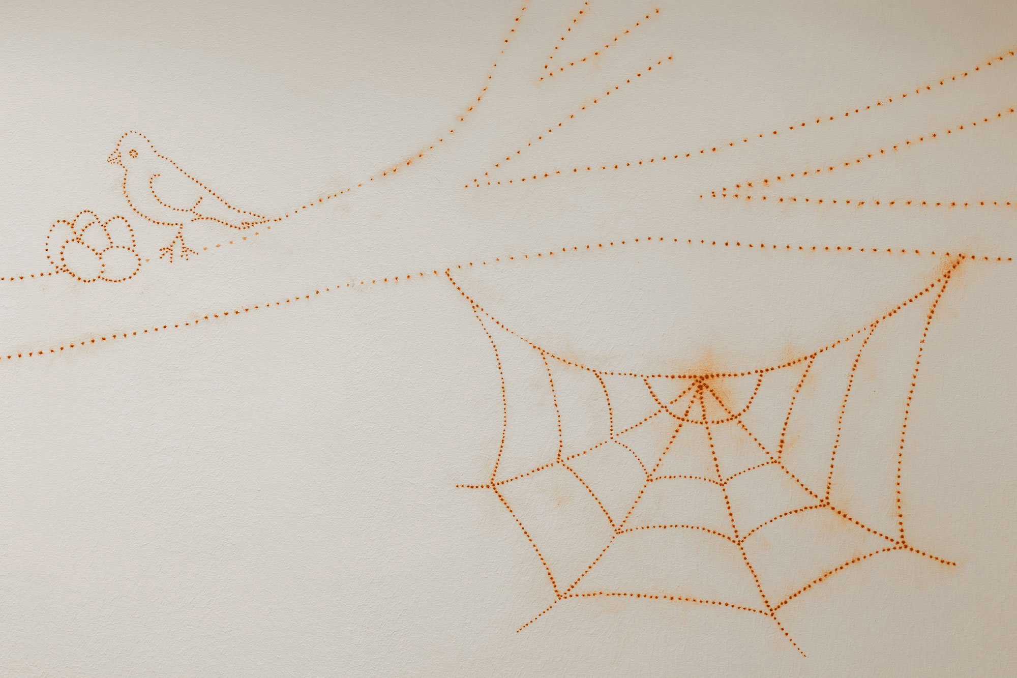 Close up af <i>The Great Clotheslines</i> af Eva Posas & Alan Sierra. Foto: Simon Bendix Borregaard