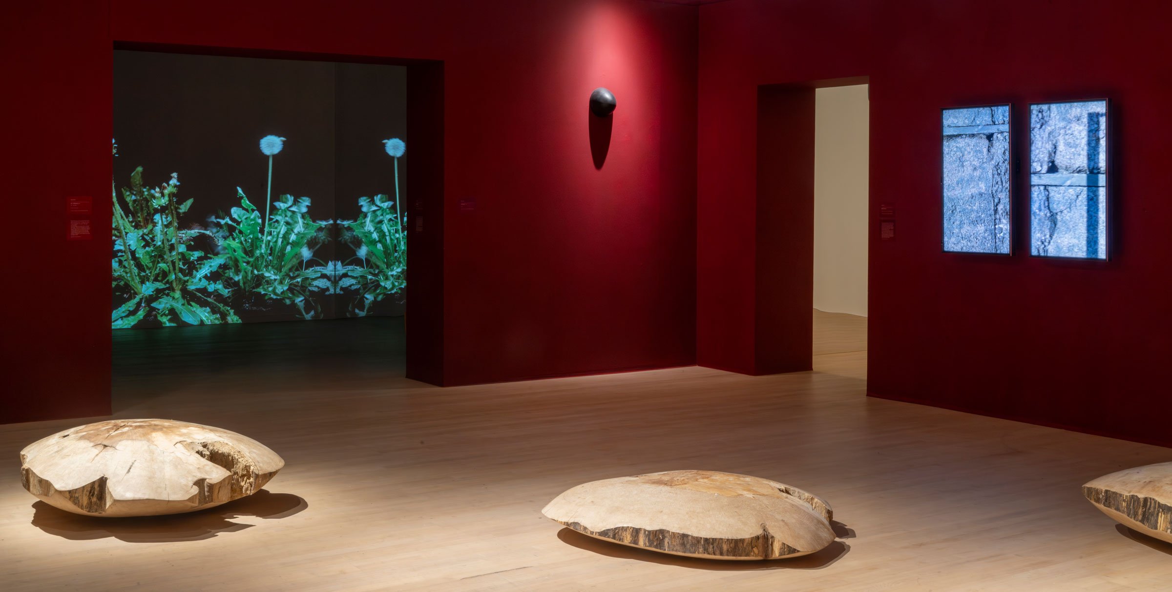 View fra udstillingen <i>BEGGE SIDER NU</i>. Foto: Torben E. Meyer.