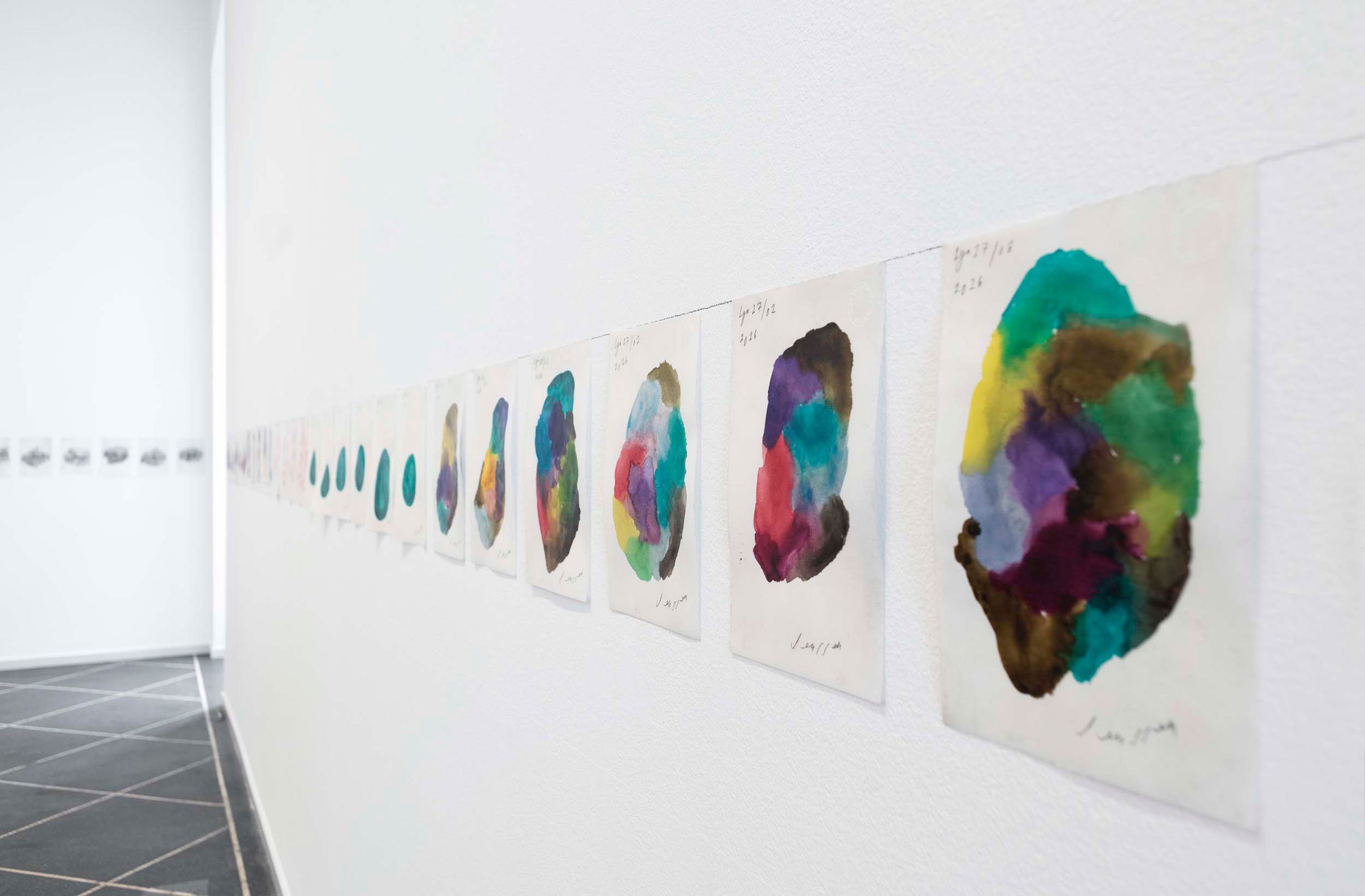 View fra udstillingen <i>Archaeology</i> af Olav Christopher Jenssen. Foto: Stine Heger.