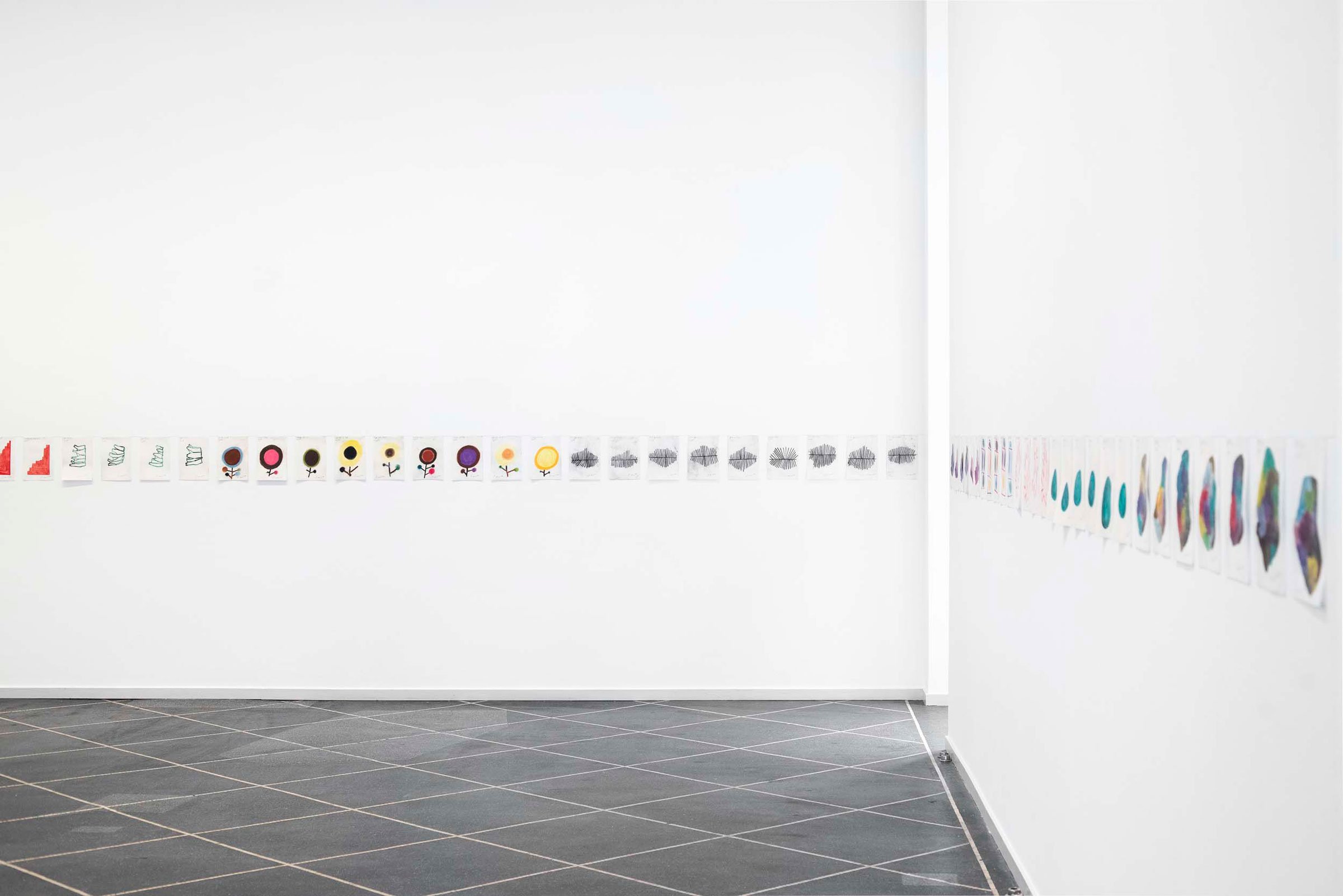 View fra udstillingen <i>Archaeology</i> af Olav Christopher Jenssen. Foto: Stine Heger.