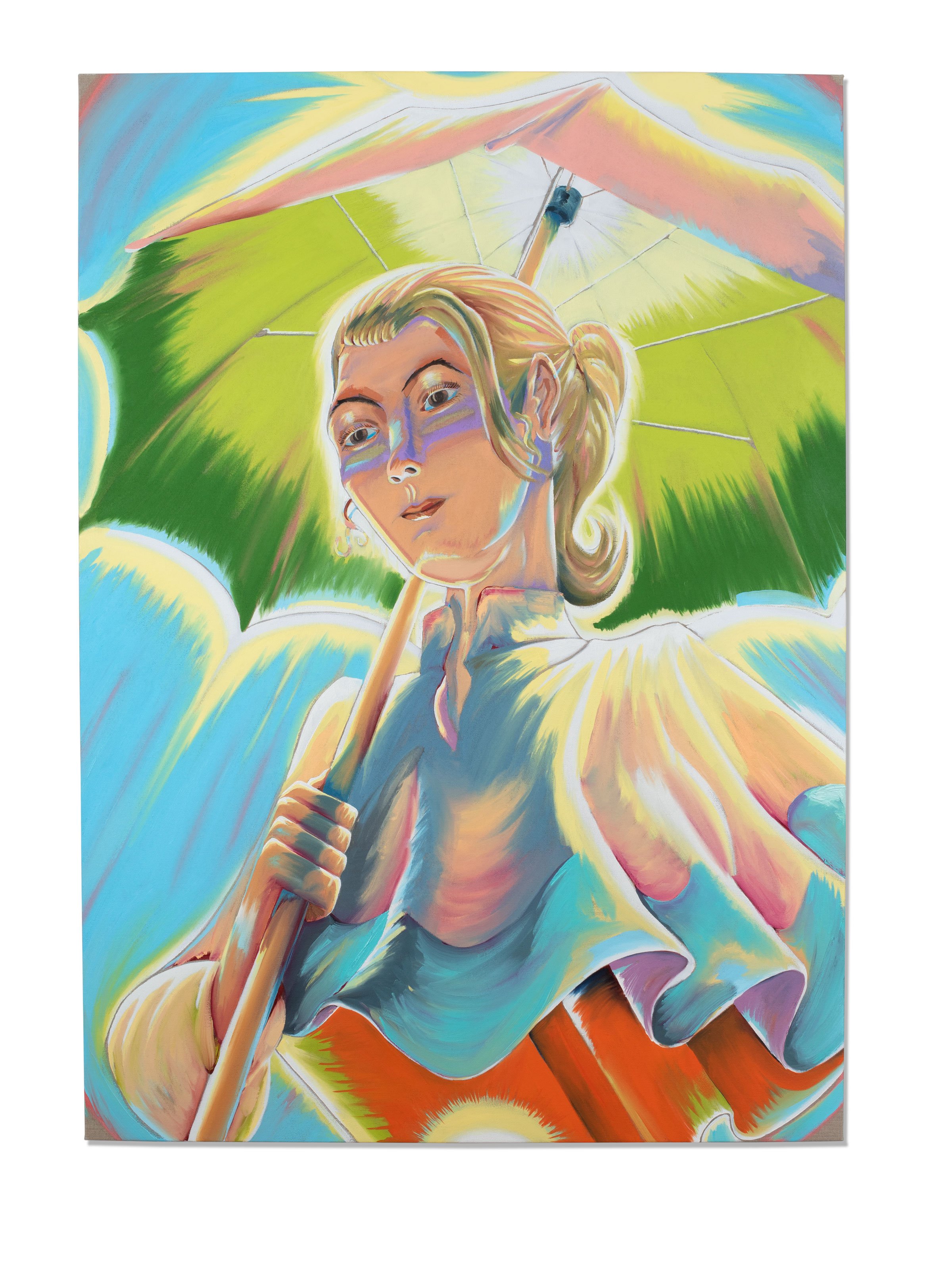 Værk fra udstillingen <i>Boblerne (og brandmanden!) i bækken</i> af Martin Bigum. Foto: Oluf Høst Museet.