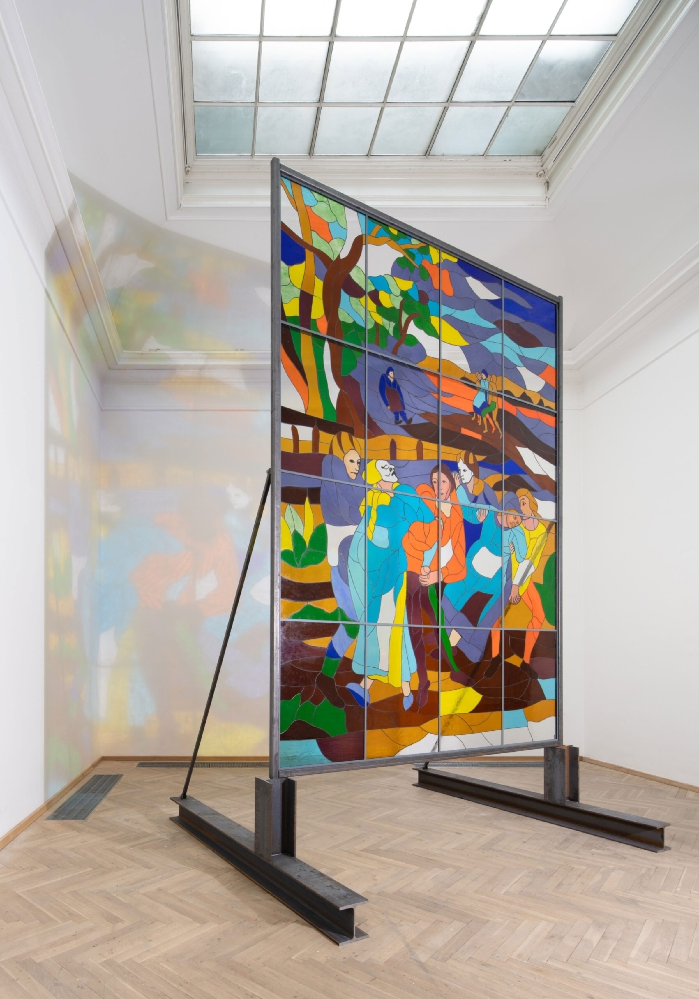 Esben Weile Kjær: <i>Mirror</i>, 2022. Kunsthal Charlottenborg. Foto: David Stjernholm
