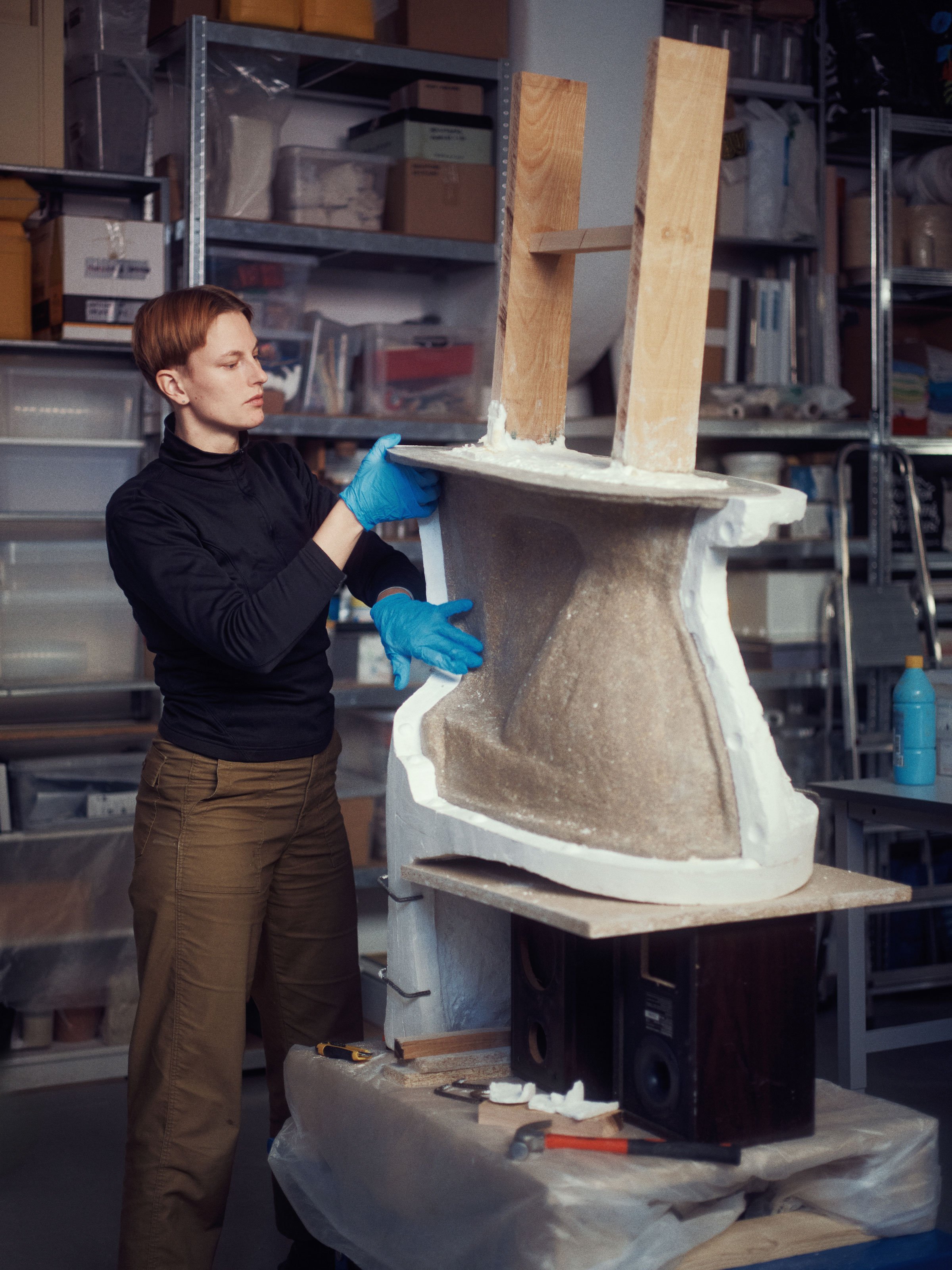 Siska Katrine Jørgensen. Fra udstillingen <i>AF NATUR ER DET KOMMET</i>. Foto: Munkeruphus.