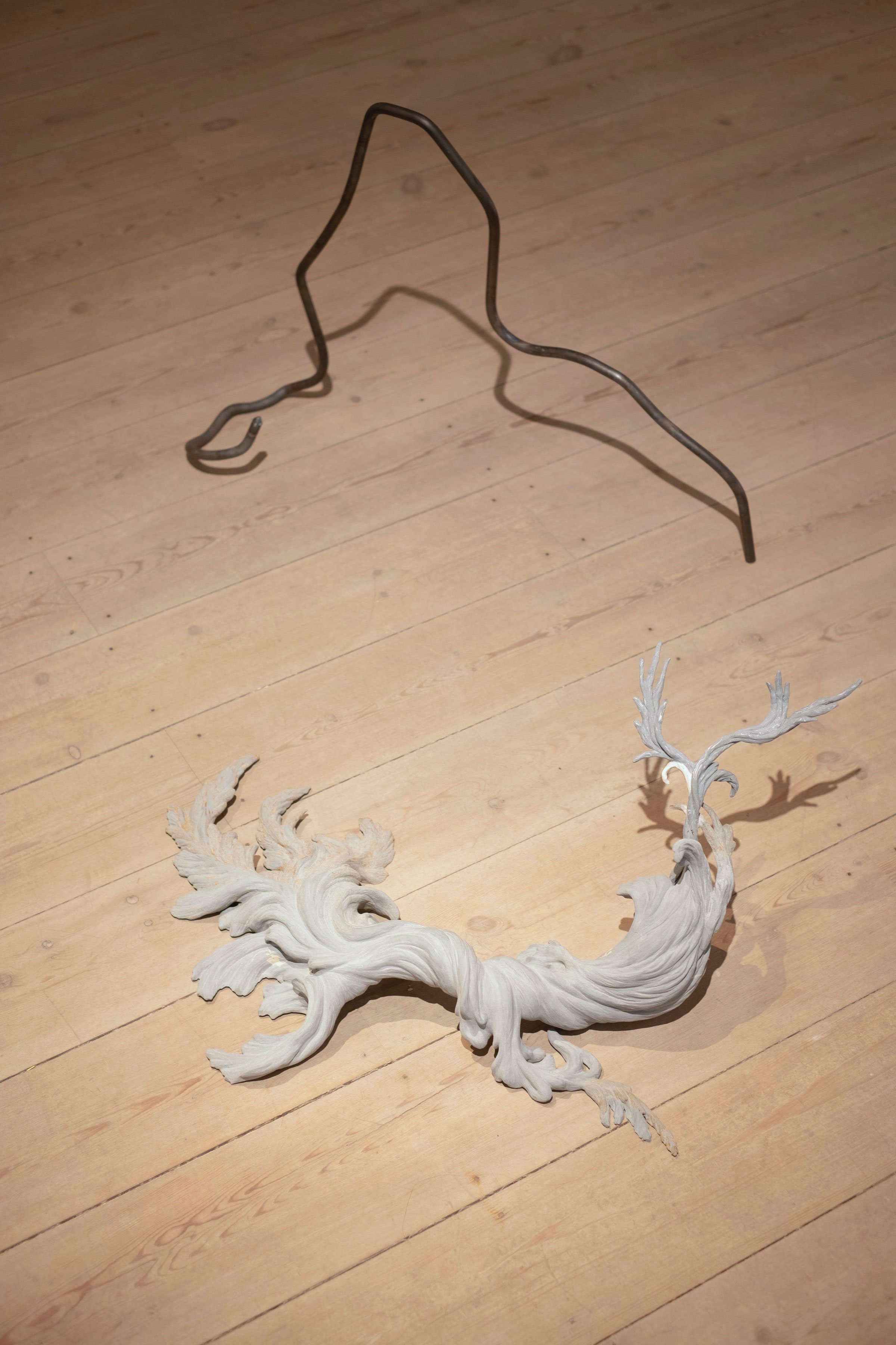 View fra udstillingen <i>Softer Tissue</i> af Sophia Moe. Foto: Anna Spalek.
