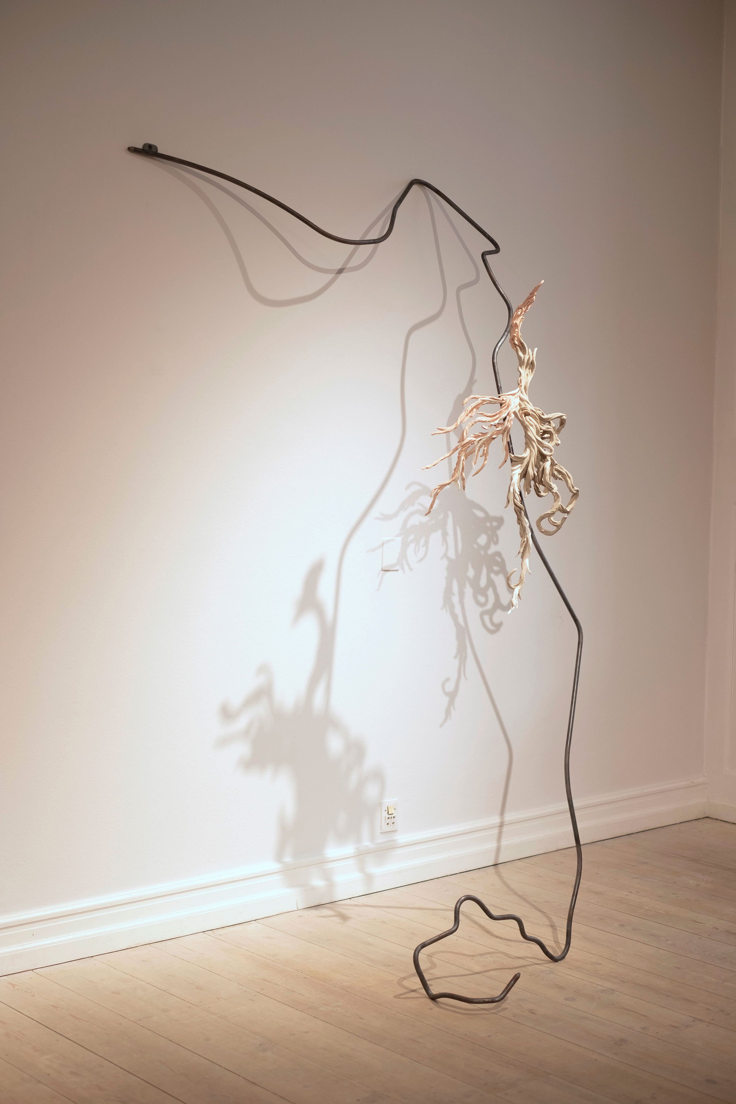 View fra udstillingen <i>Softer Tissue</i> af Sophia Moe. Foto: Anna Spalek.