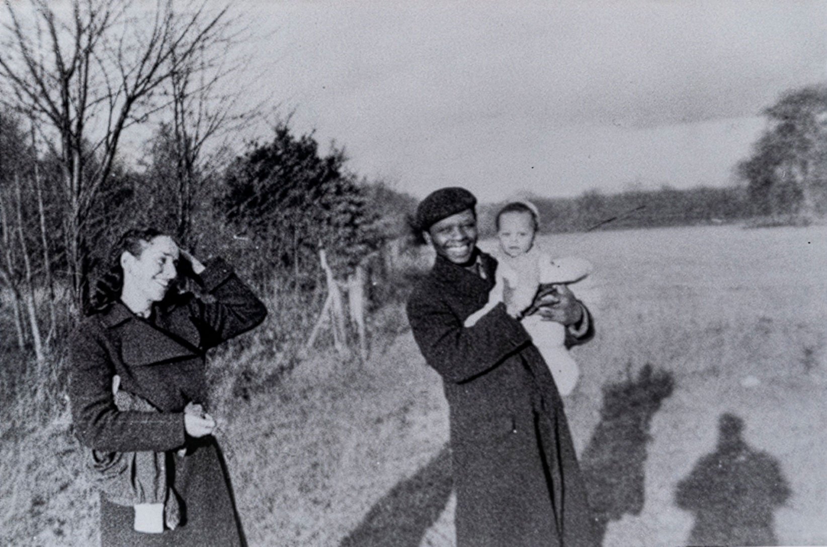 Familien Ferlov Mancoba. Fotograf: ukendt. Ca. 1947. © Ferlov Mancoba Fonden