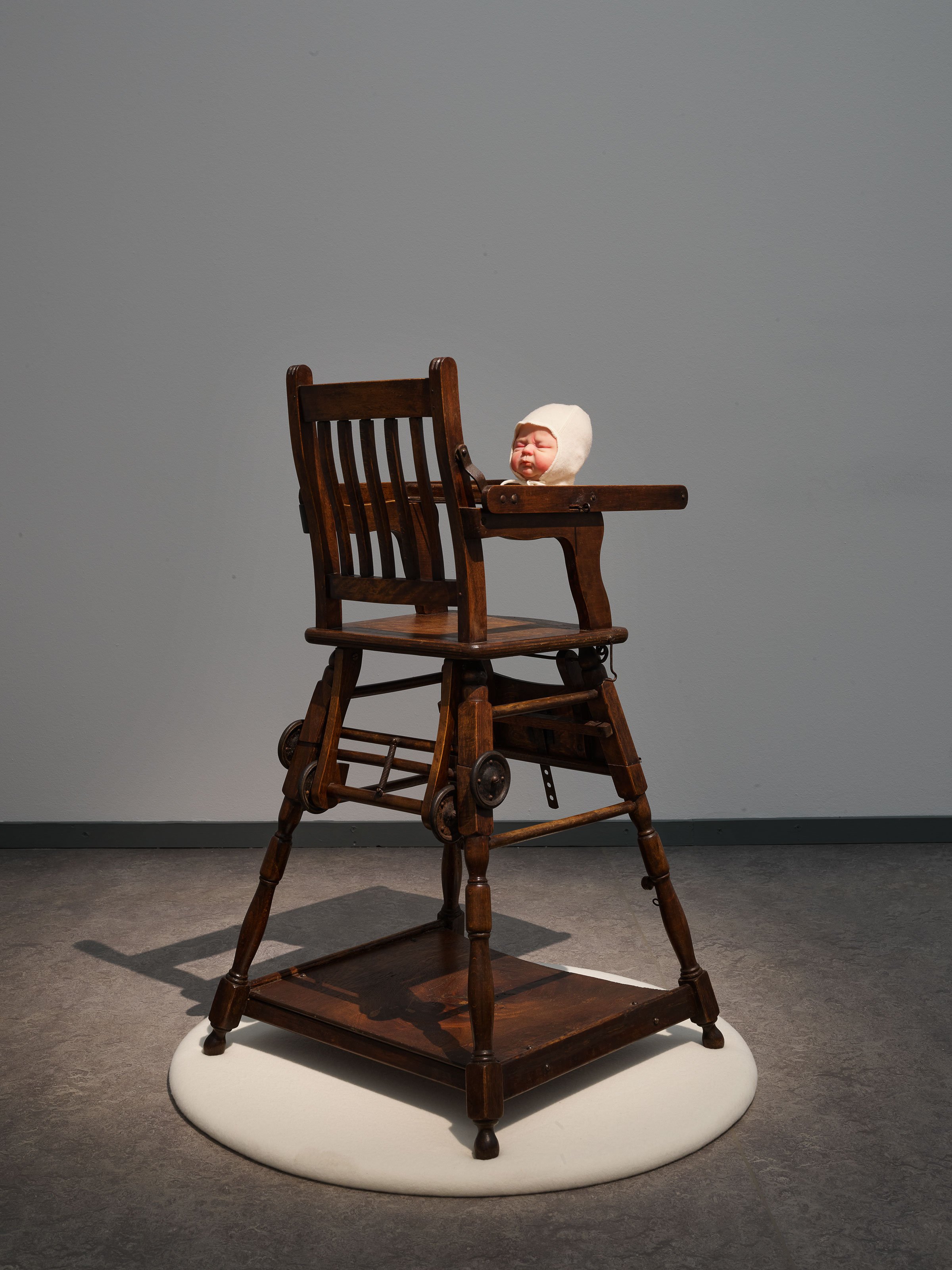 Udstillingsview fra <i>Let's Talk About The Baby</i>, Randers Kunstmuseum. Foto: Kirstine Mengel