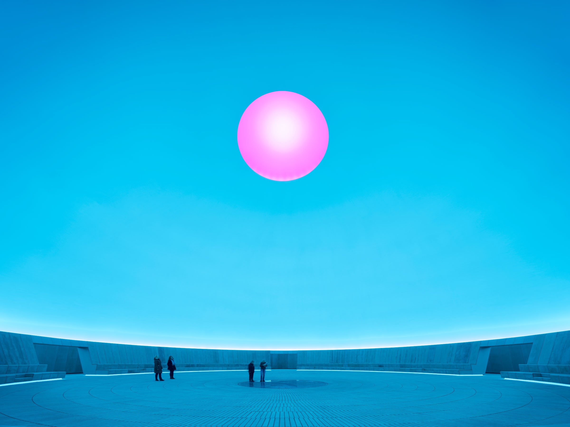 James Turrell: <i>As Seen Below</i>, 2026. Foto: Florian Holzherr