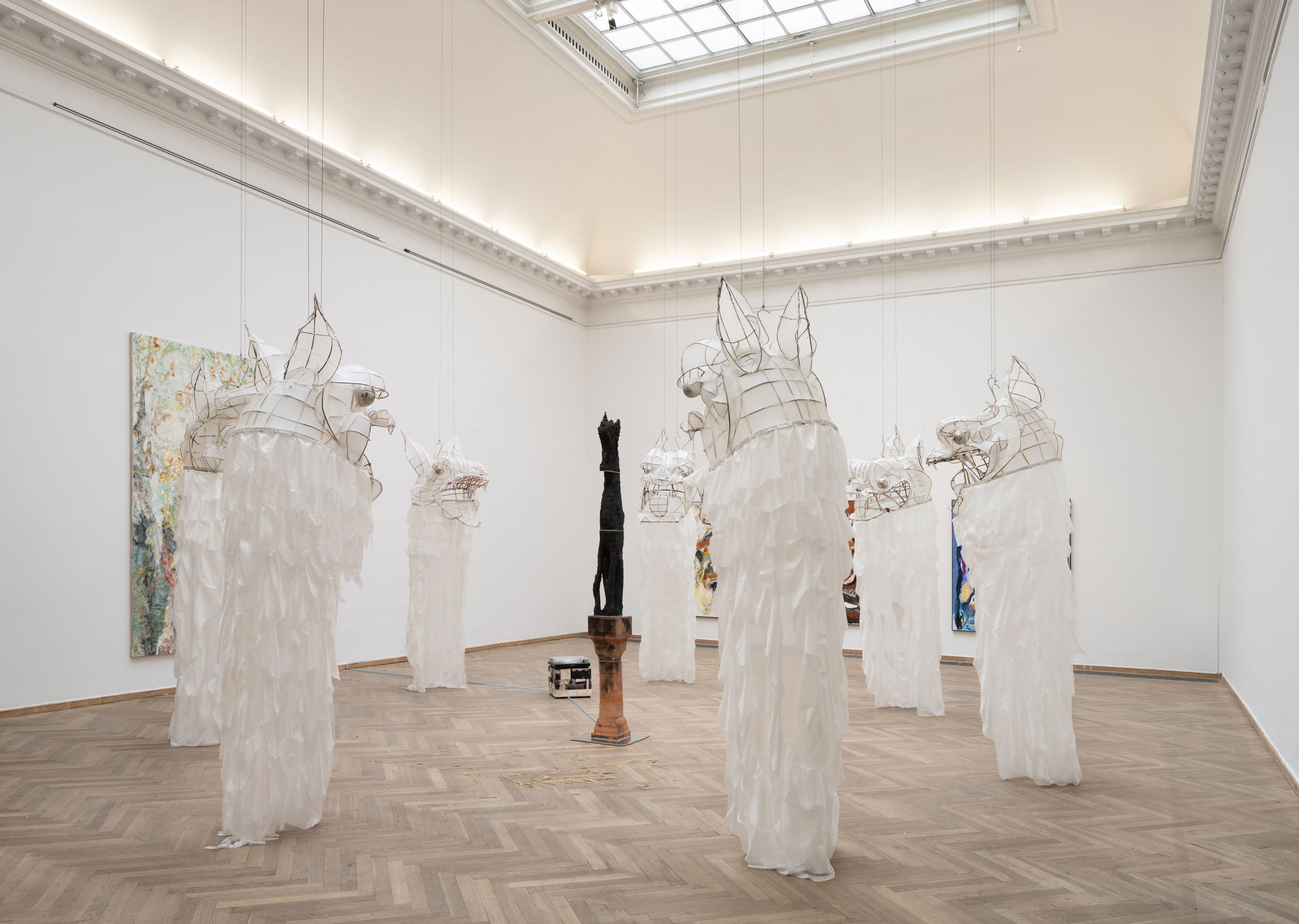 Yi Ten Lai Fernández's afgangsværk på Kunsthal Charlottenborg <i>Teaching an Old Dog New Tricks</i>, 2026. Foto: David Stjernholm