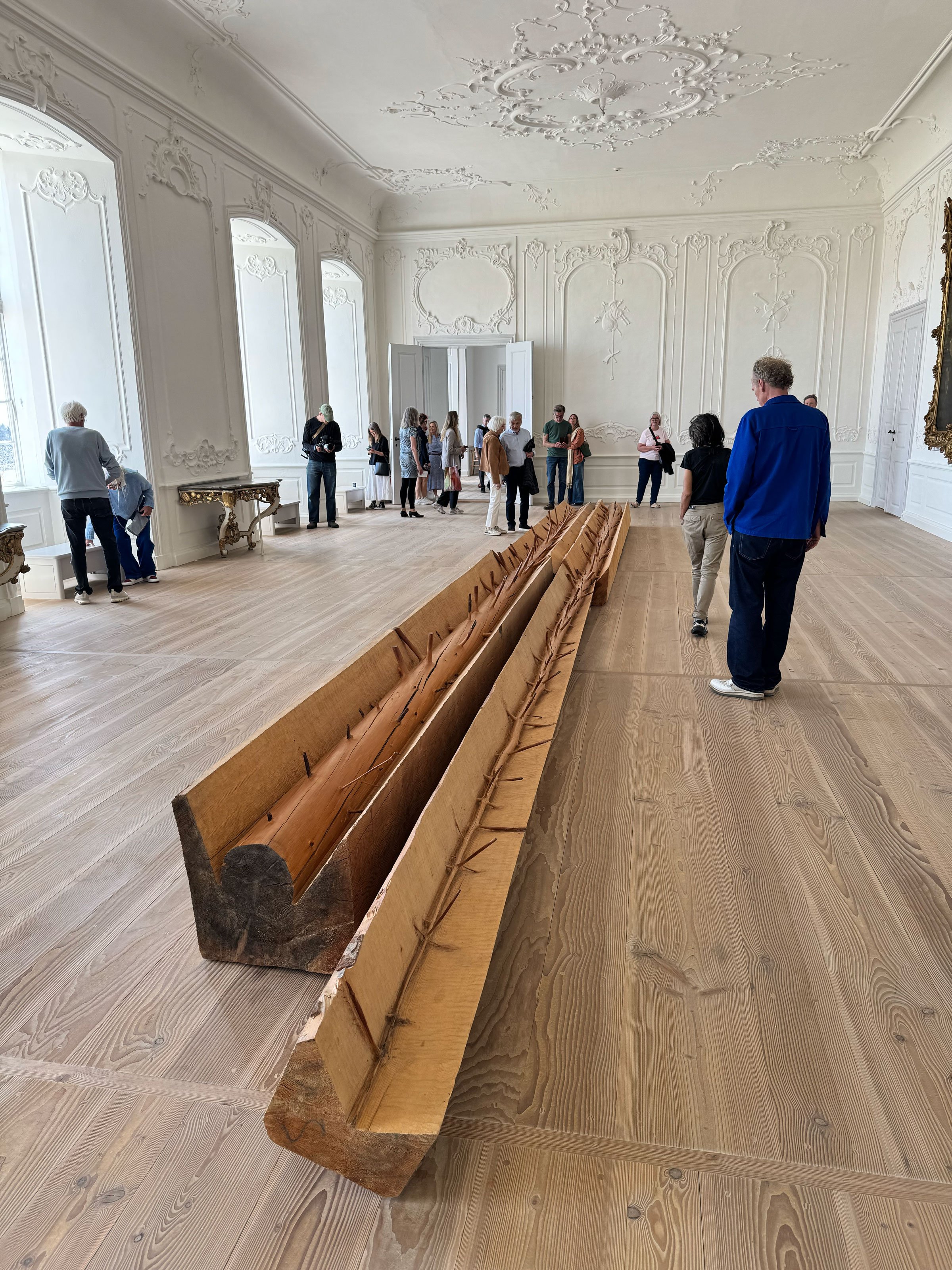 Installation af Giuseppe Penone. Foto: Jan falk Borup