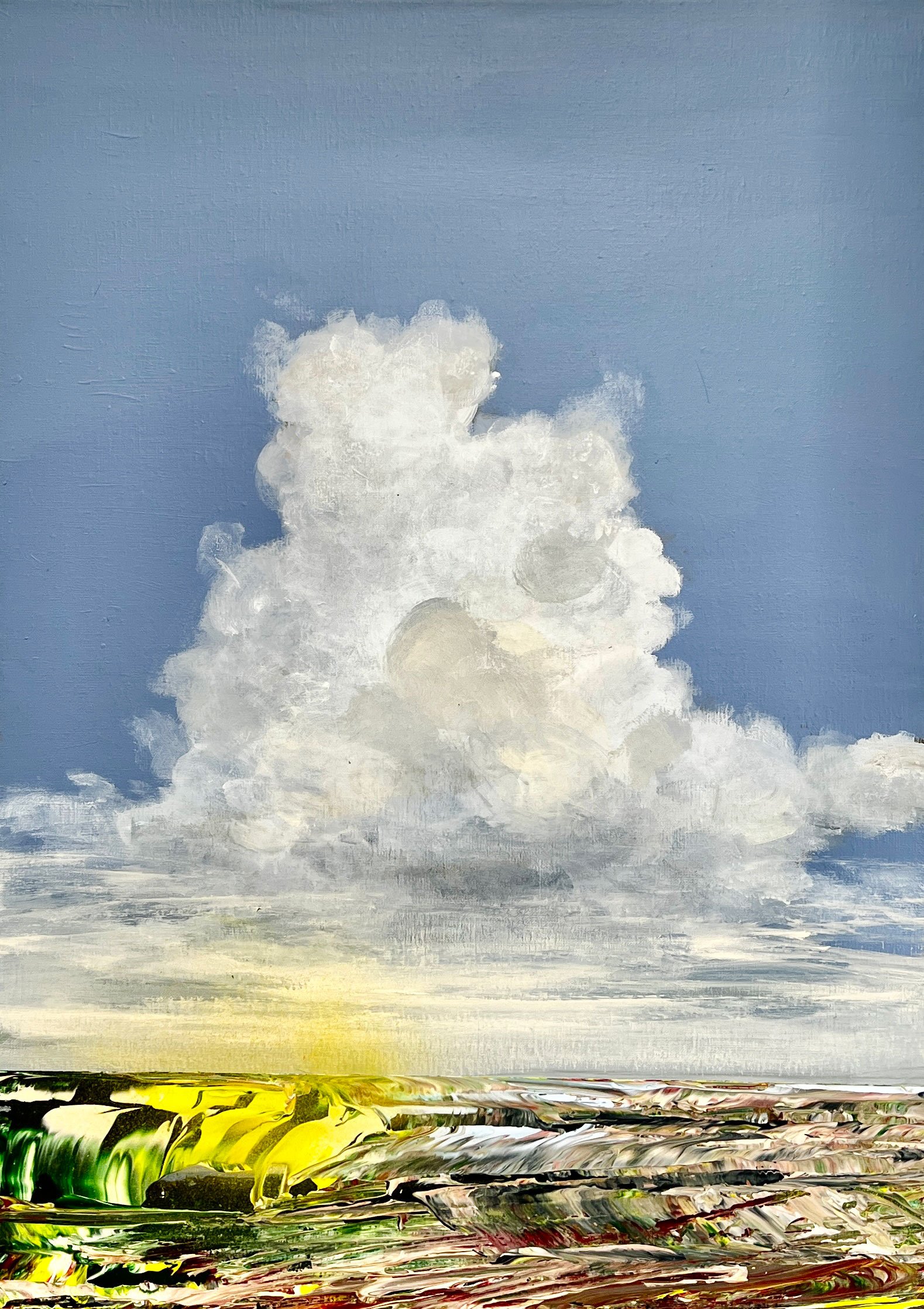 Claes Otto Jennow, Moder jord fader sky, 2026. Foto: Galleri NB.