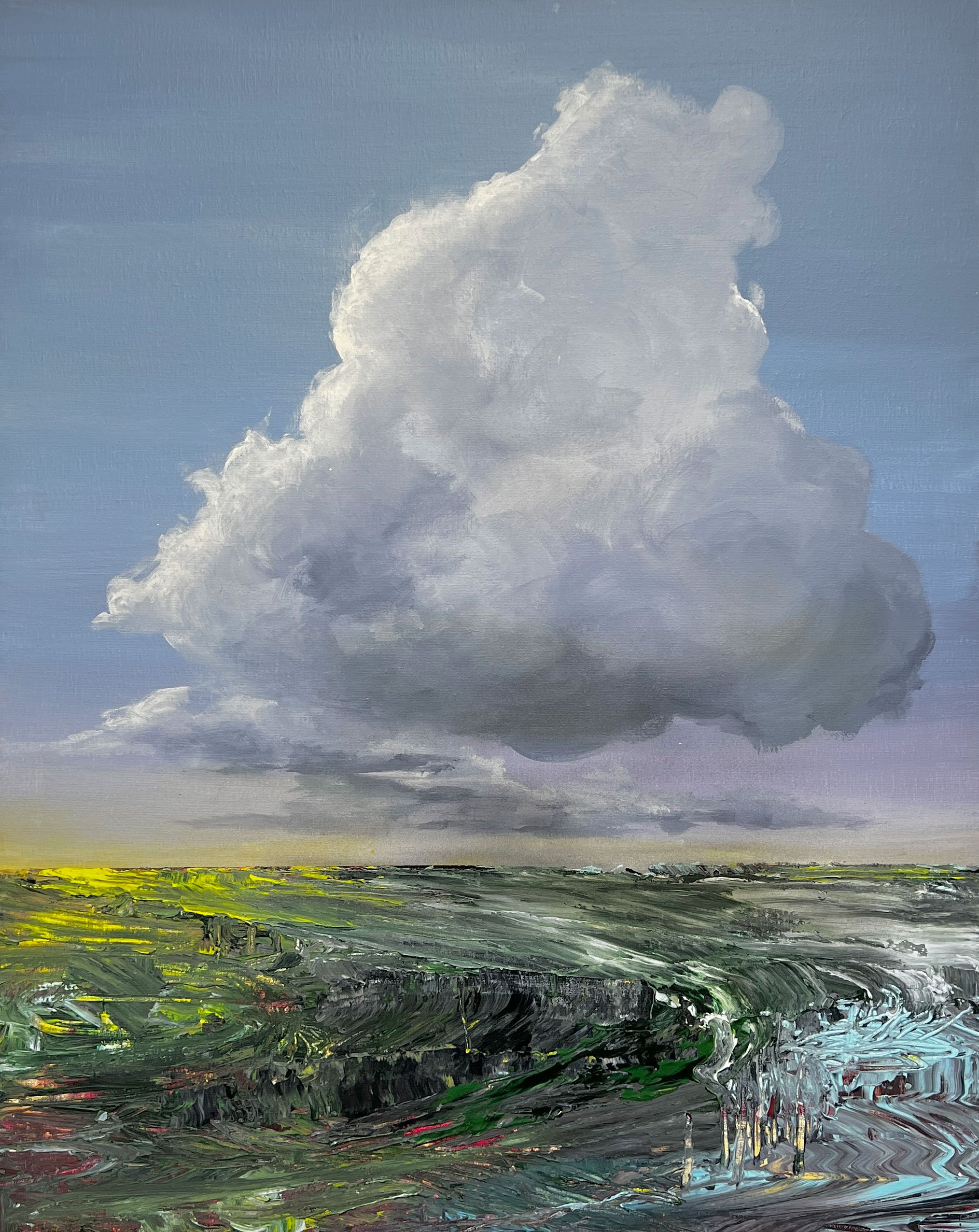 Claes Otto Jennow, Moder jord, fader sky 5, 2026. Foto: Galleri NB.