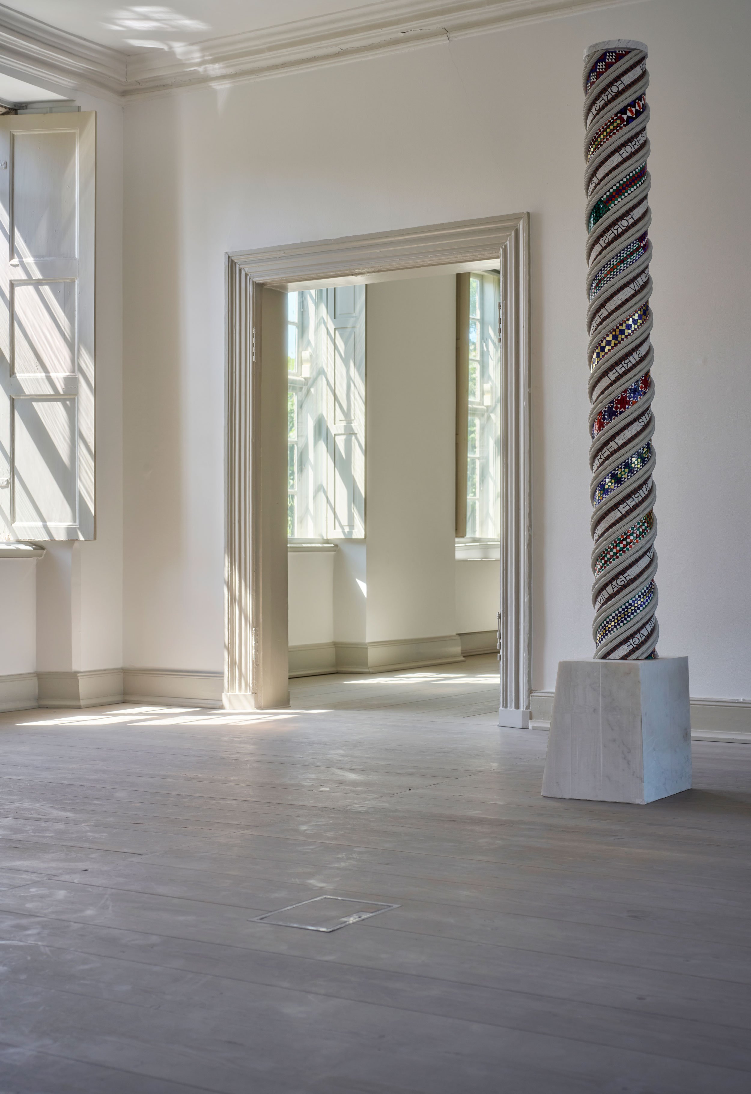 Erik A. Frandsen, Al Fresco, installationsview, 2026. Foto: Anders Sune Berg.