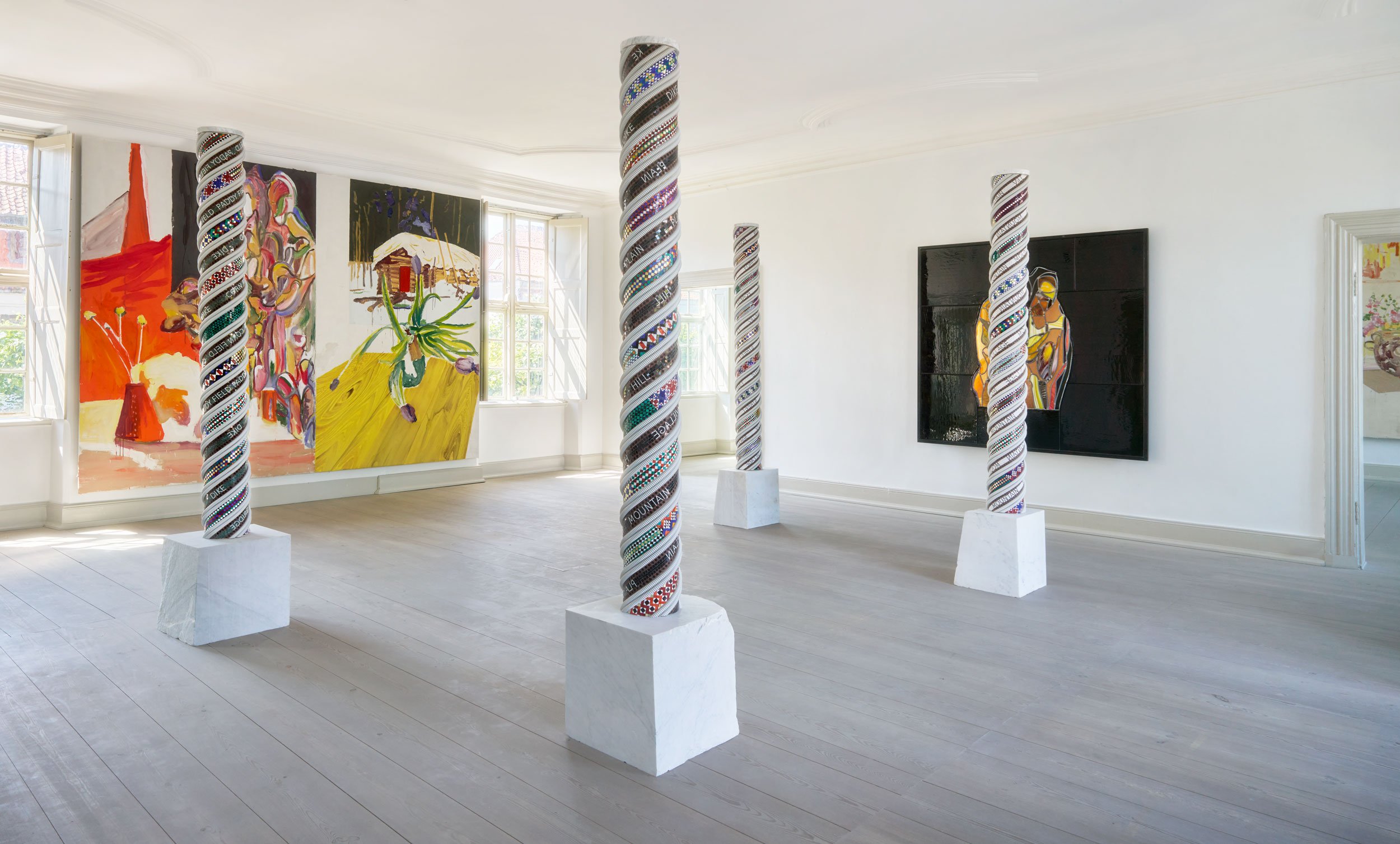 Erik A. Frandsen, Al Fresco, installationsview, 2026. Foto: Anders Sune Berg.