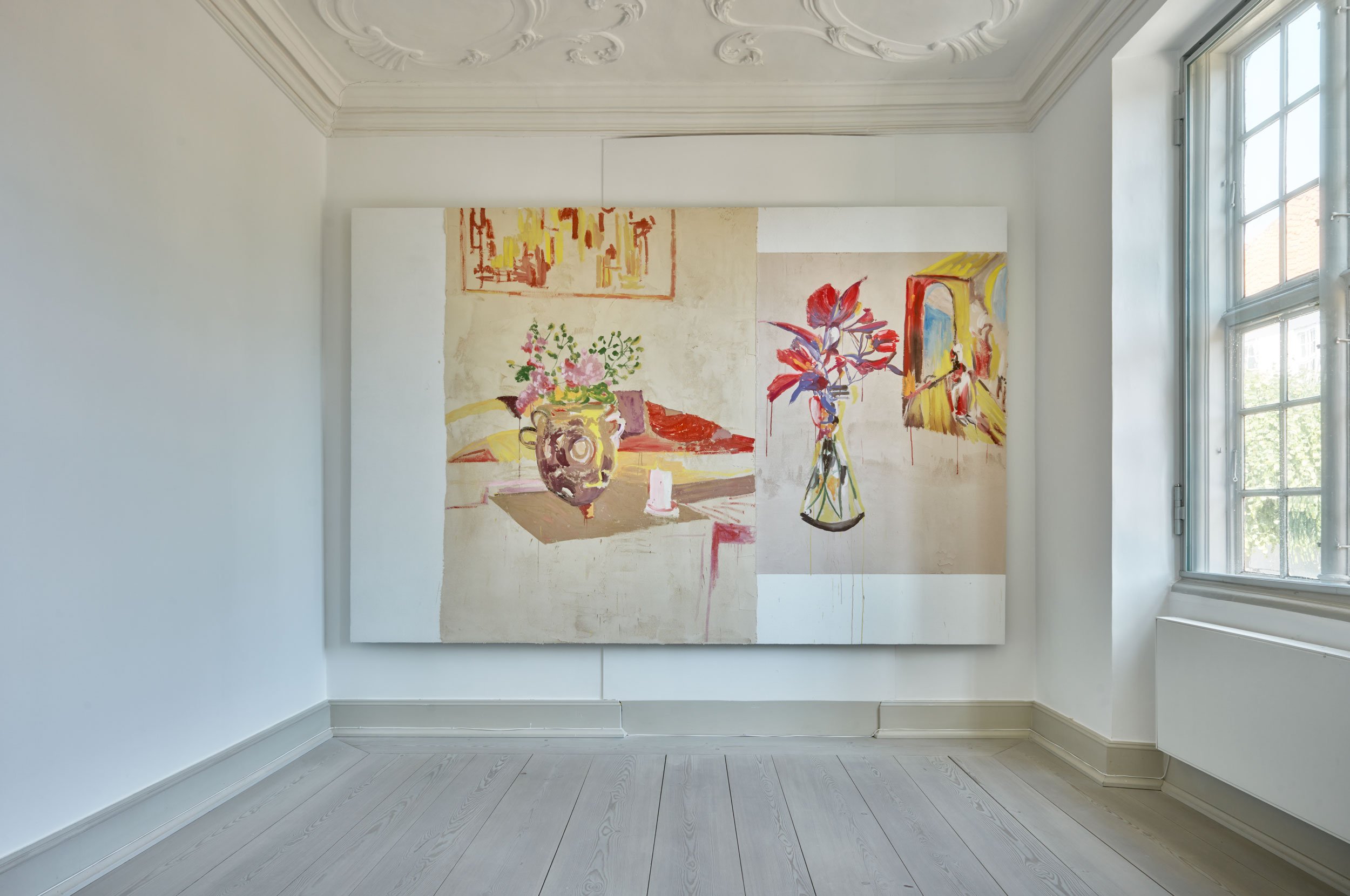 Erik A. Frandsen, Al Fresco, installationsview, 2026. Foto: Anders Sune Berg.