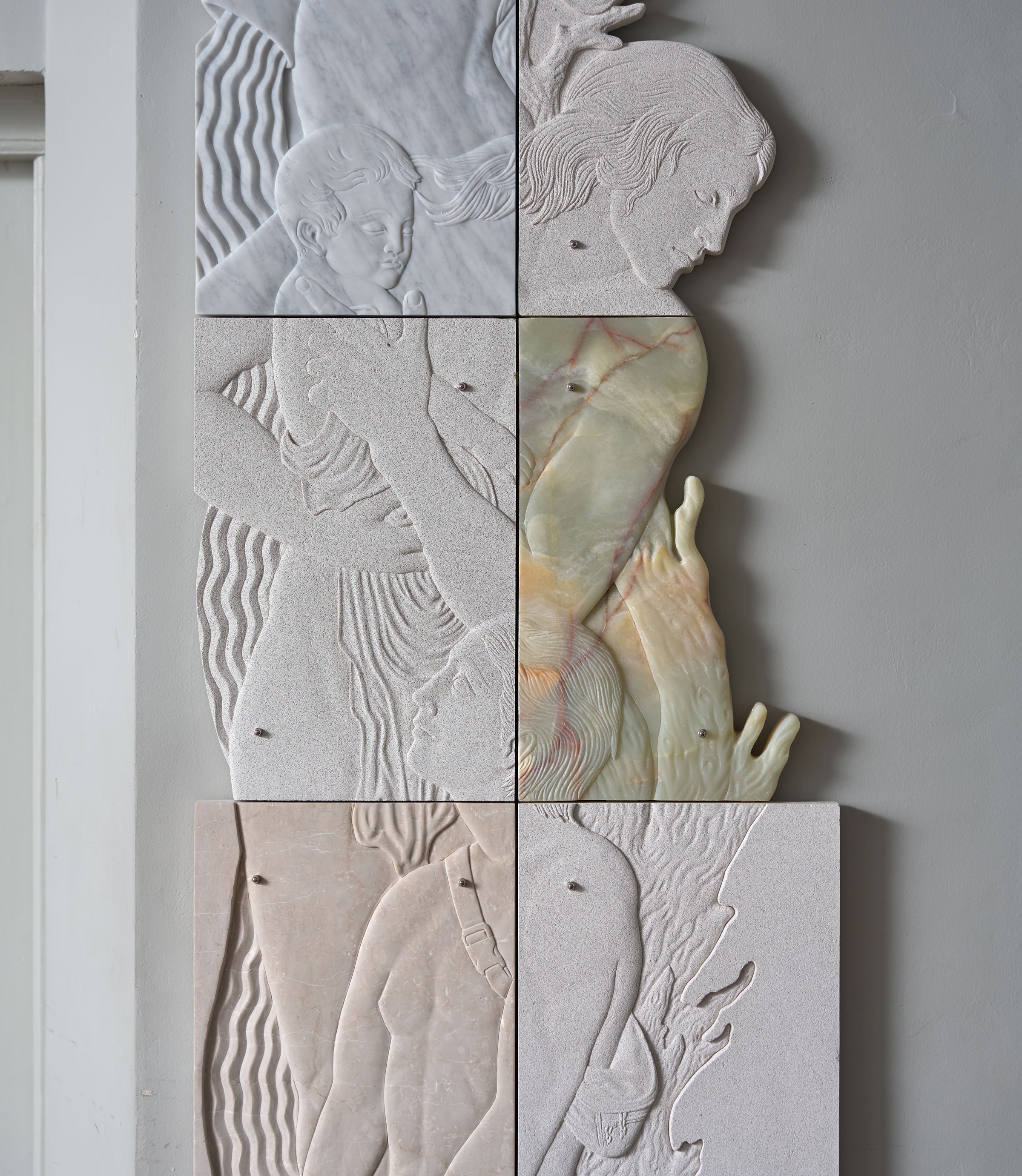 Detaljer fra Sif Itona Westerberg: <i>Sennepsfrøet</i>, Frederiksberg Kirke, 2026, Foto: Anders Sune Berg
