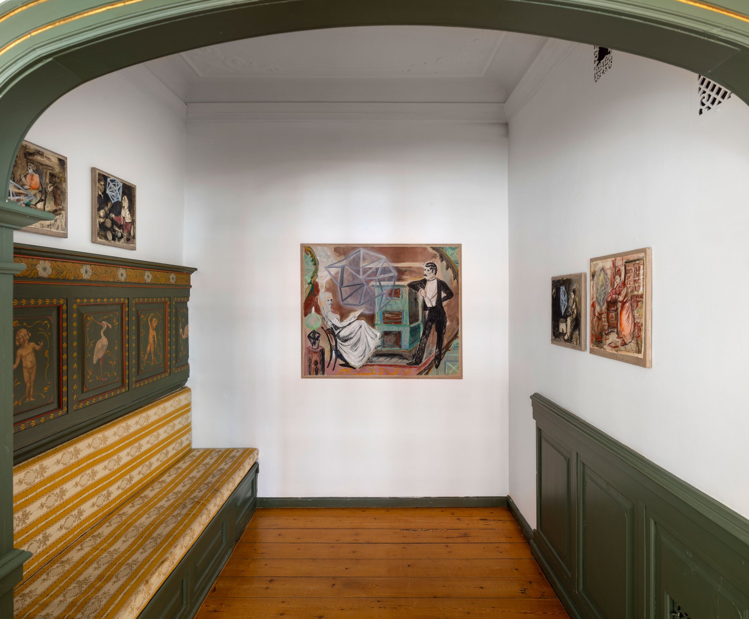 Nils Elvebakk Skalegård, Da aftalen blev indgået V, VII, VI, IV og I, 2025. Foto: Jan Søndergard.