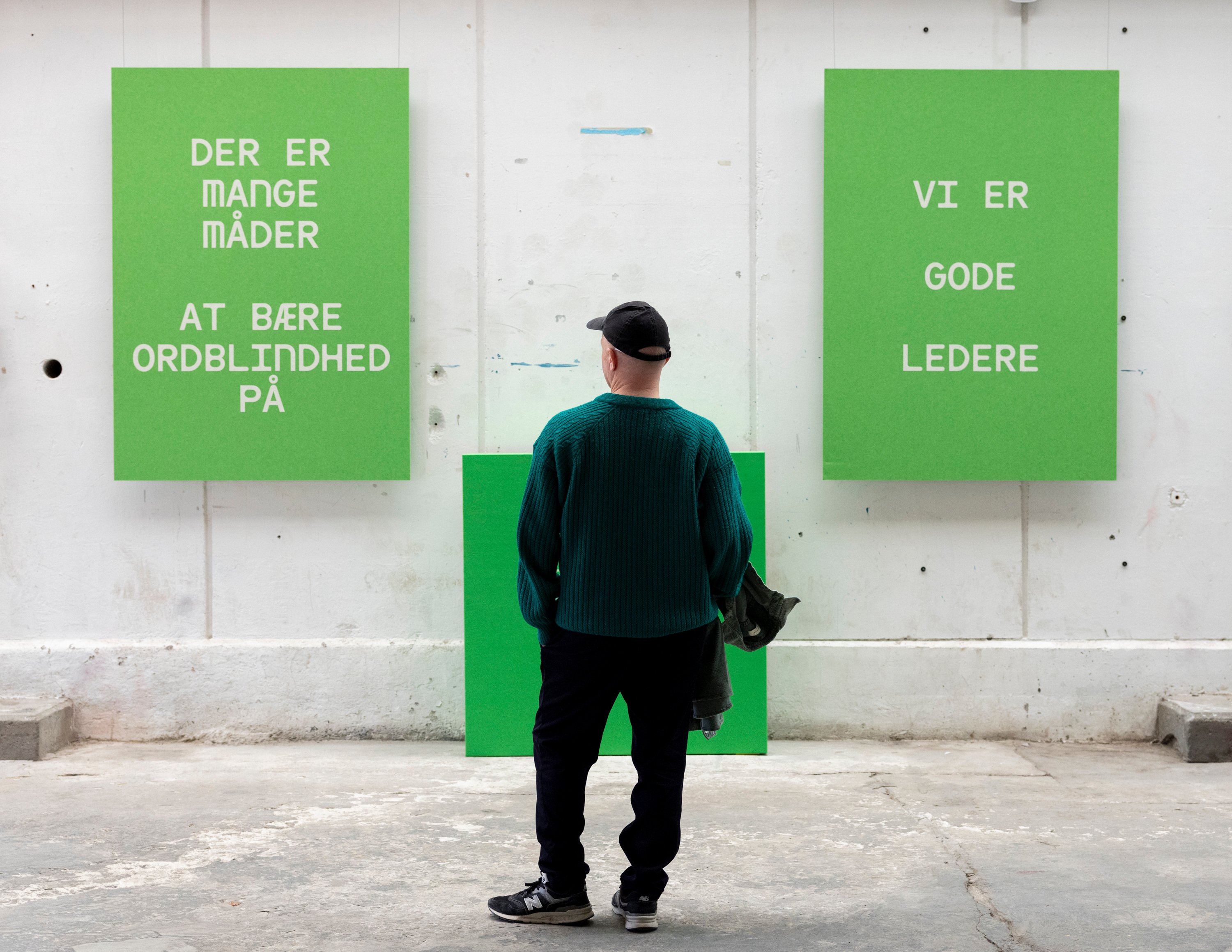 Julie Nymann: <i>Dyslektiske styrker er frø vi vil så</i>. Gloria’s foyer Roskilde Festival 2025. Foto: Mads Holm