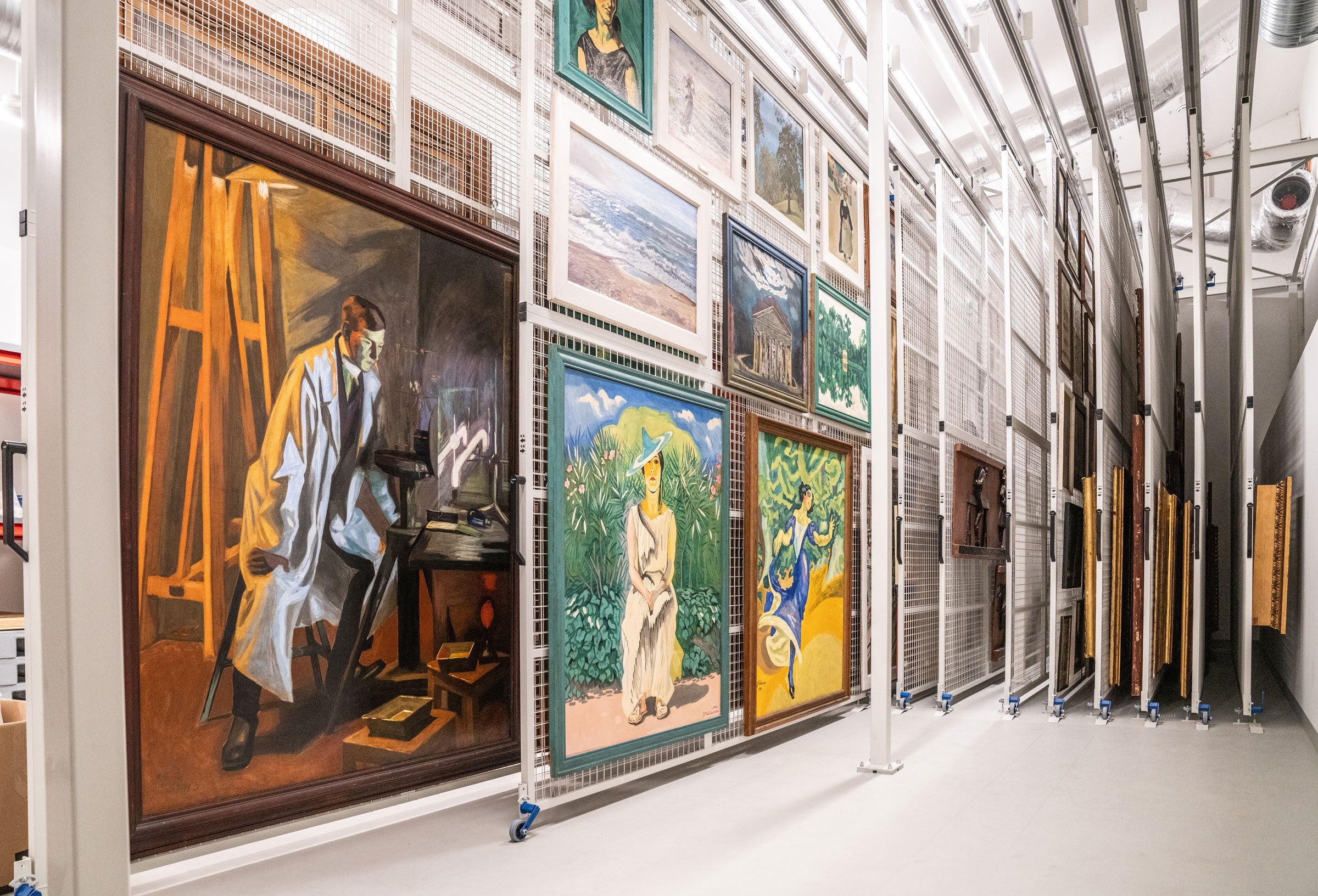 Willumsens Museum, magasiner, 2026. Foto: Willumsens Museum.