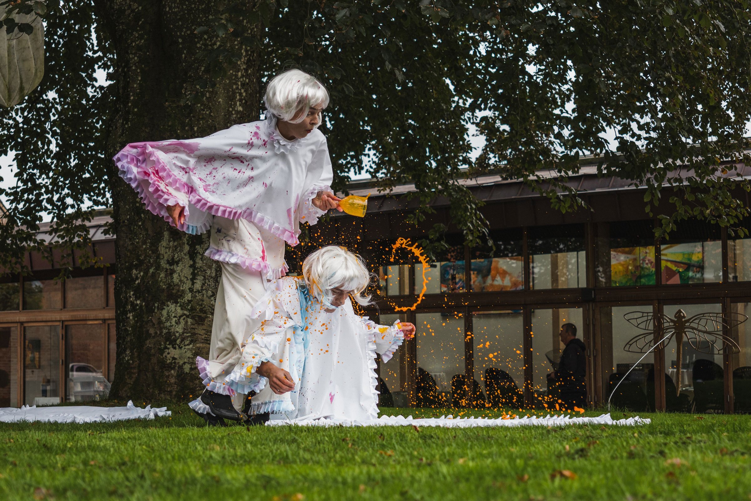 Molly Haslund: <i>Spildestunt</i>, 2026. Varde Garten. Foto: Varde Kommune