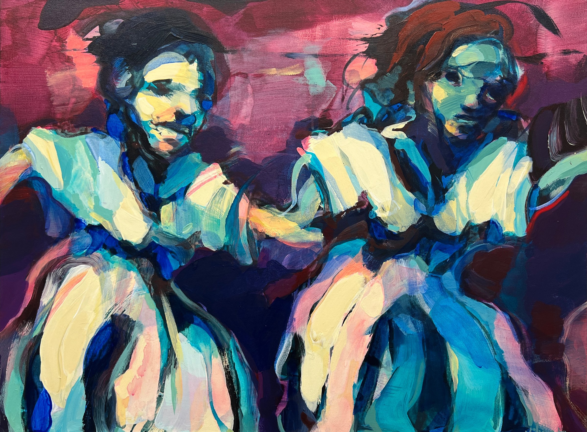 Vilmantas, TWO DANCERS, 2026. Foto: Galleri NB.