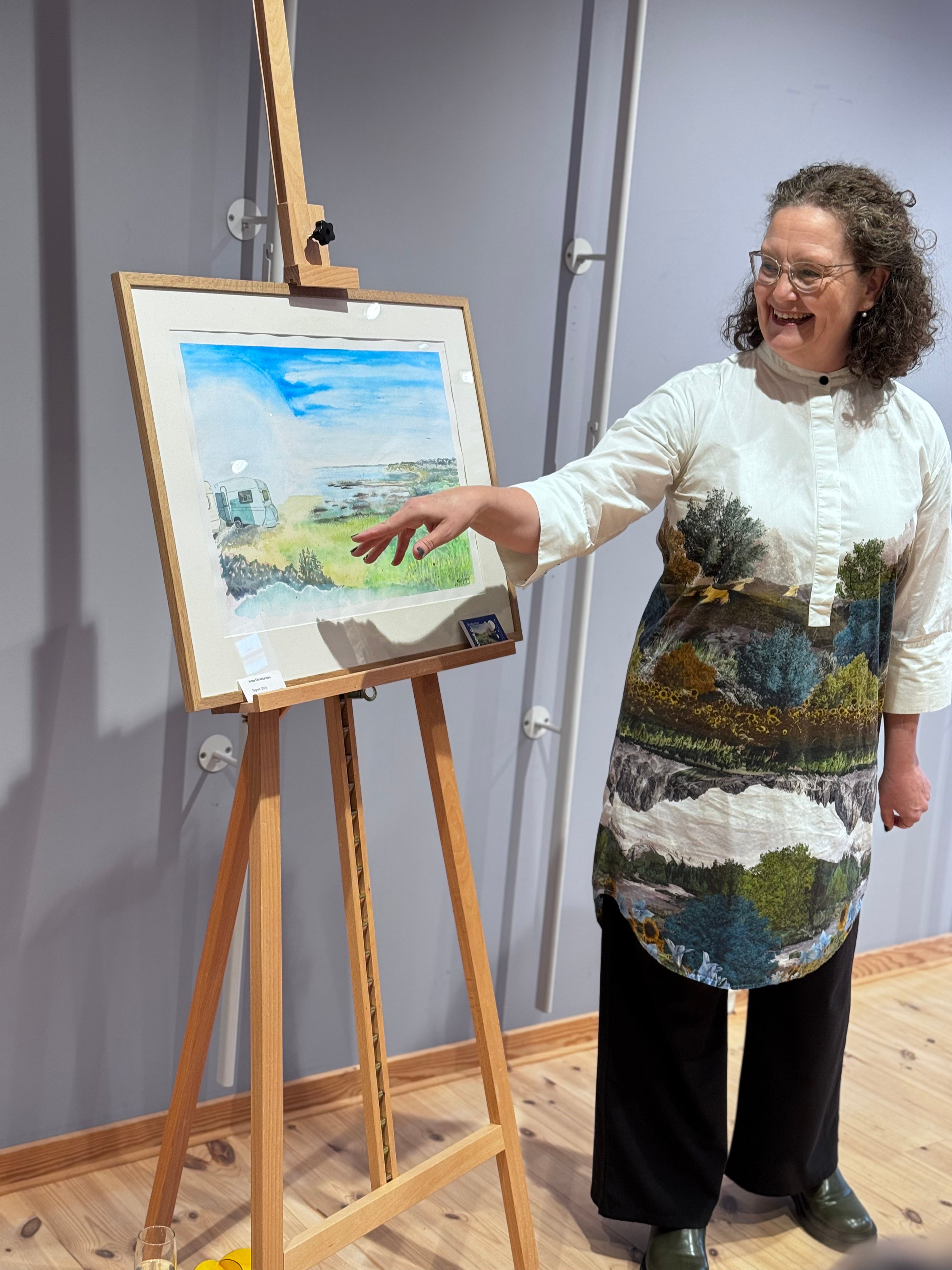 ARTMATTER, Anne Christiansen, Vinder af bus. Foto Lærke Kartvedt