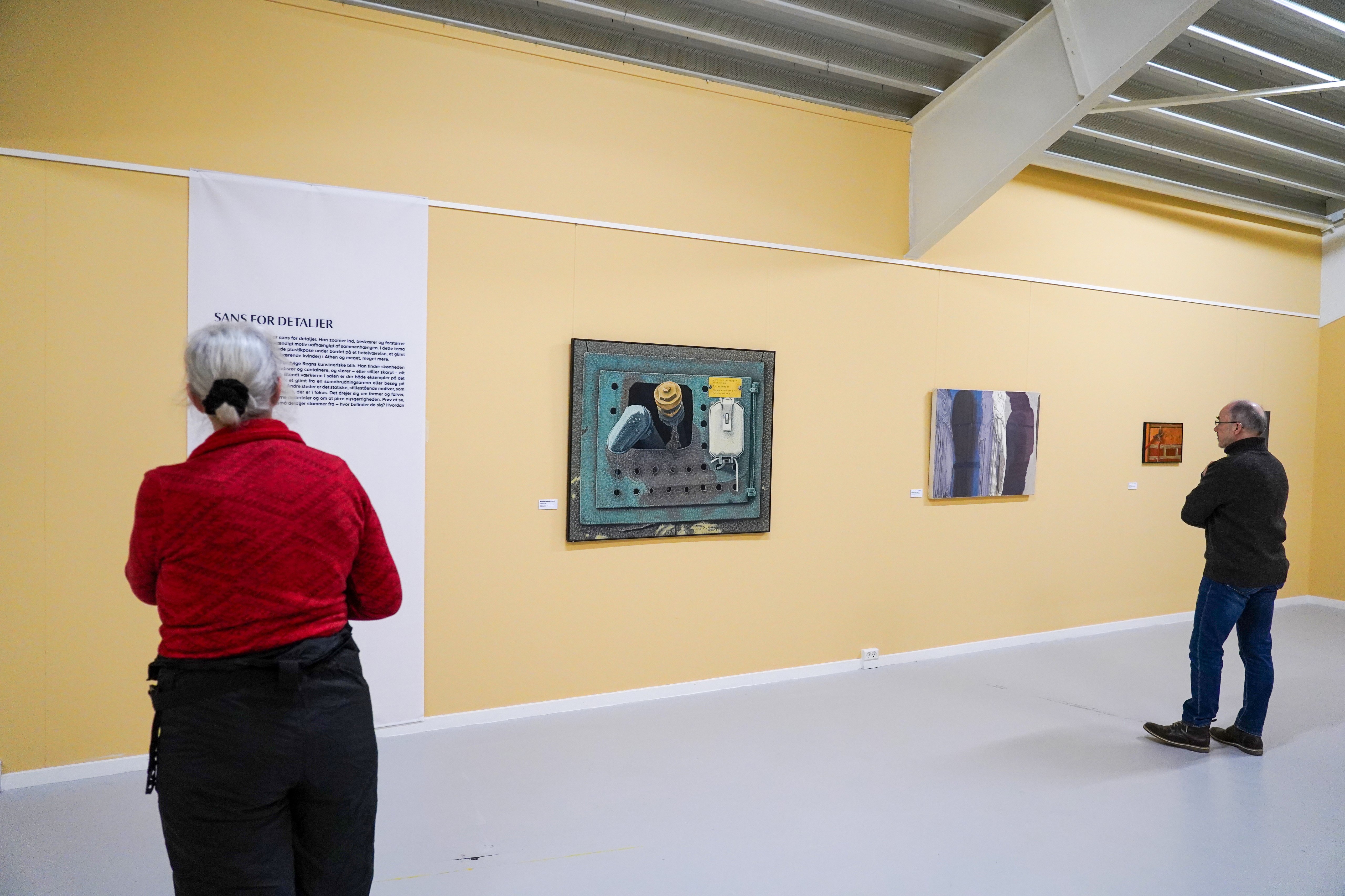 Bjarke Regn Svendsen: Detaljens poesi, installationsview, 2026. Foto: Vardemuseerne