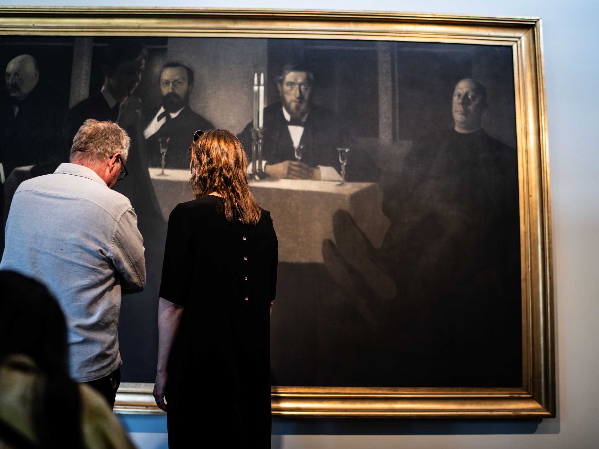 På hvis skuldre - Lars von Trier kuraterer, installationsview, 2026. Foto: Willumsen Museum.