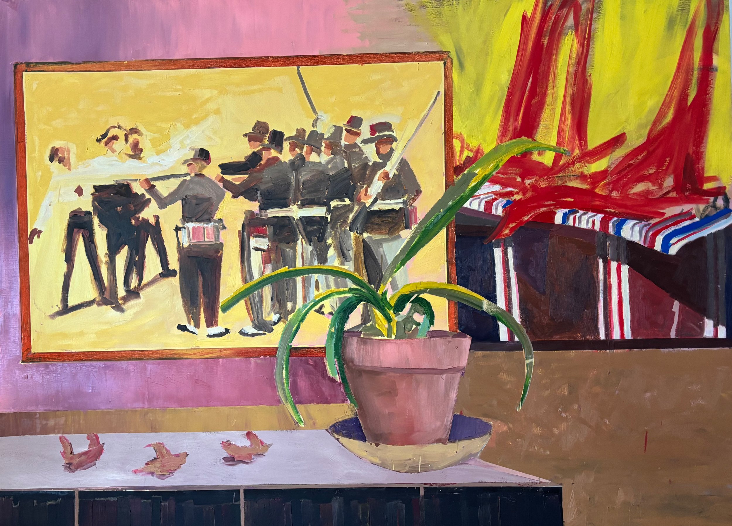 Erik A. Frandsen, Manet og Rørbye, 2026. Foto: Charlotte Fogh Gallery.