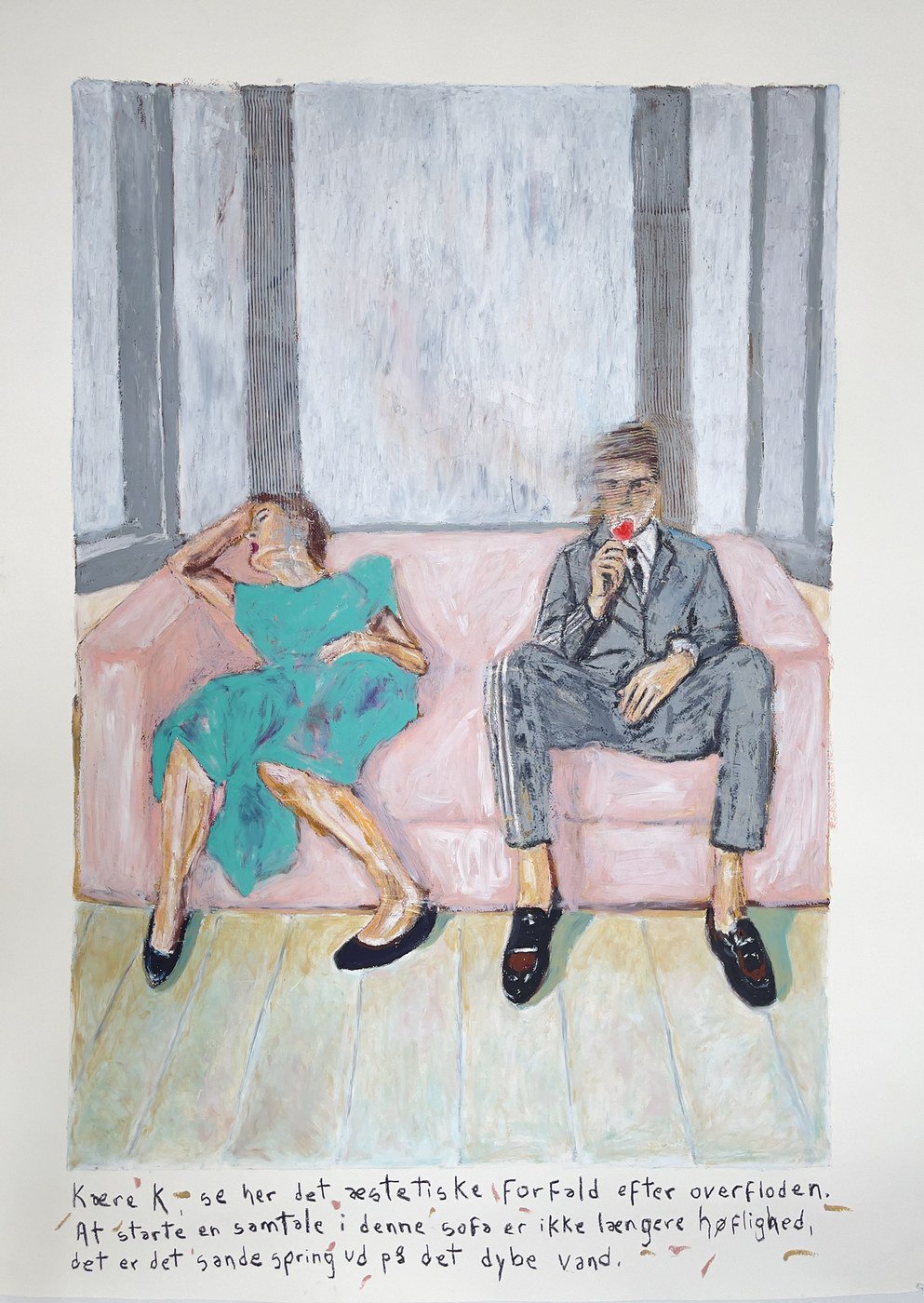 Gabriel Pereyra, efter festen, 2026. Foto: Blue Canvas Projects.