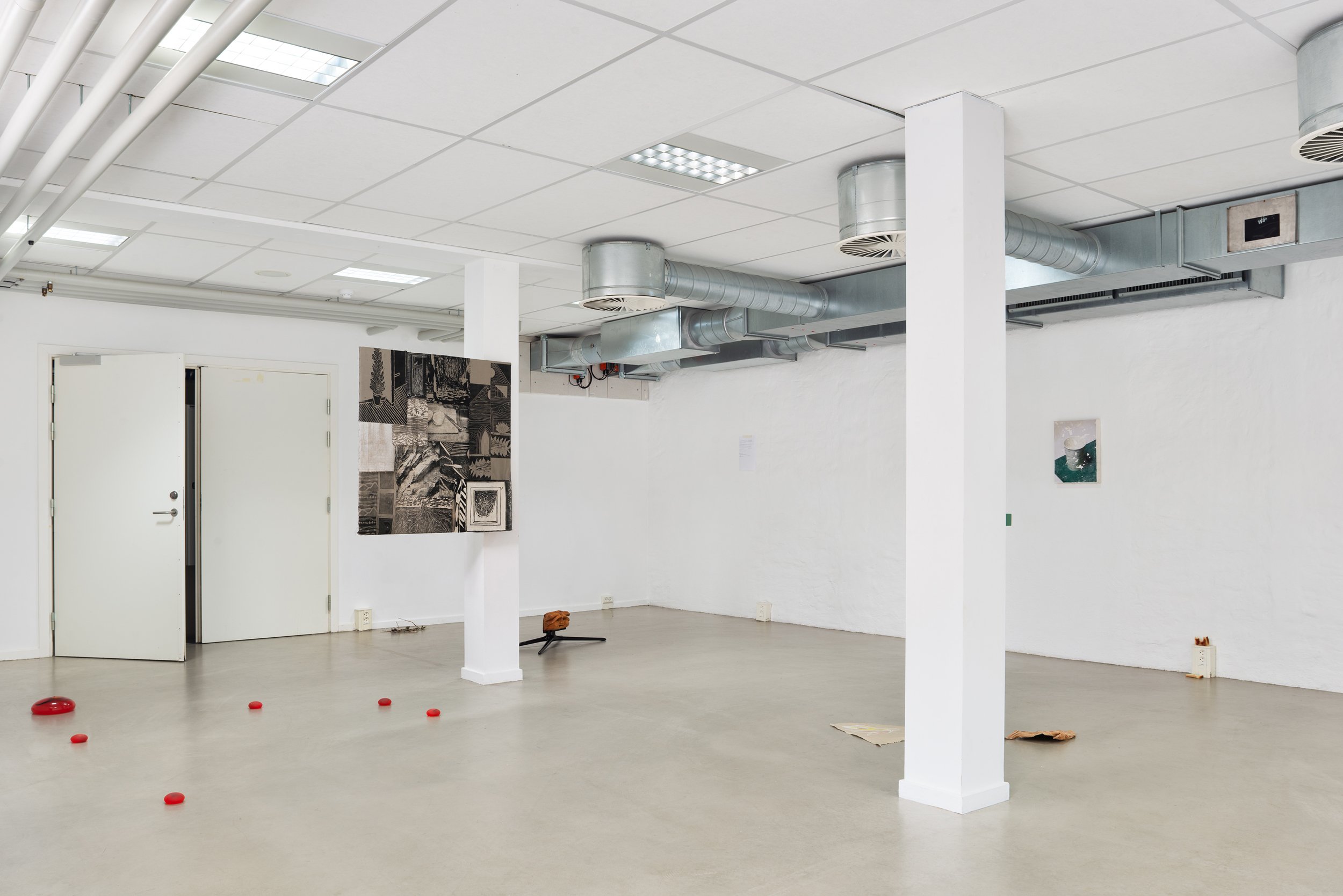 Home is Where Your Heart is, installationsview, Cantina, 2026. Foto: Jacob Friis Holm Nielsen.